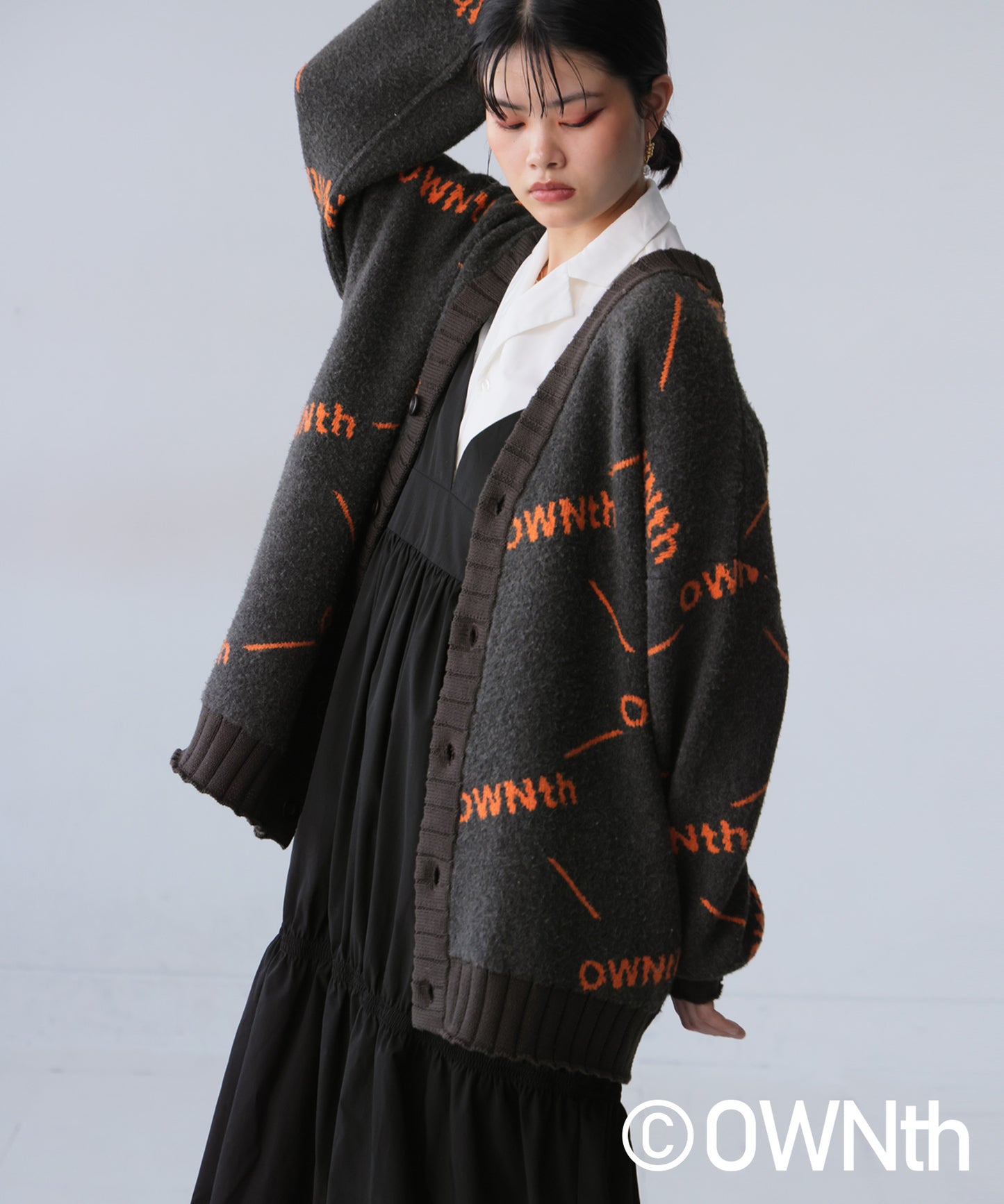 OWNth Monogram Cardigan Unisex