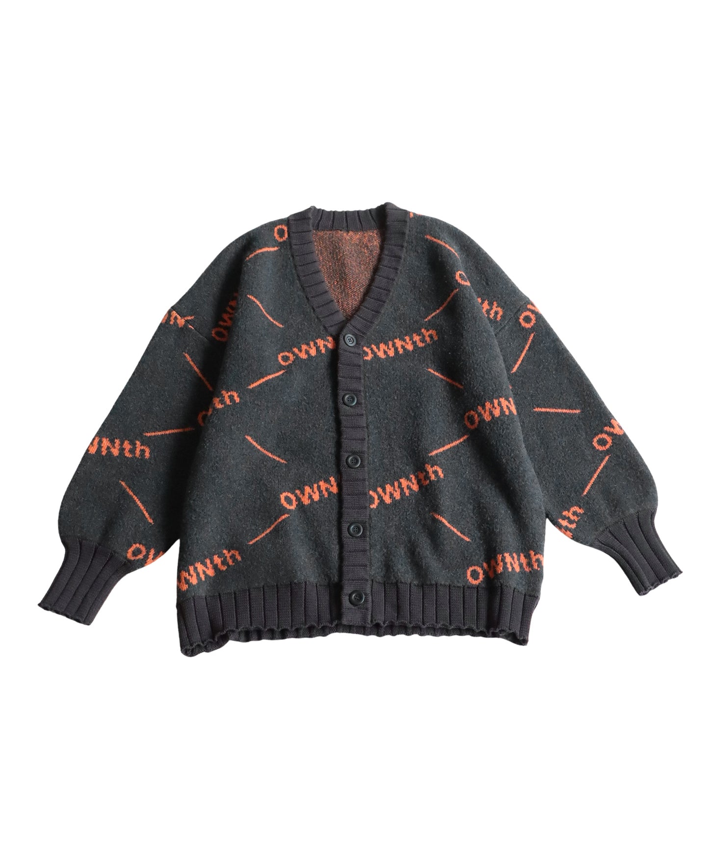 OWNth Monogram Cardigan Unisex