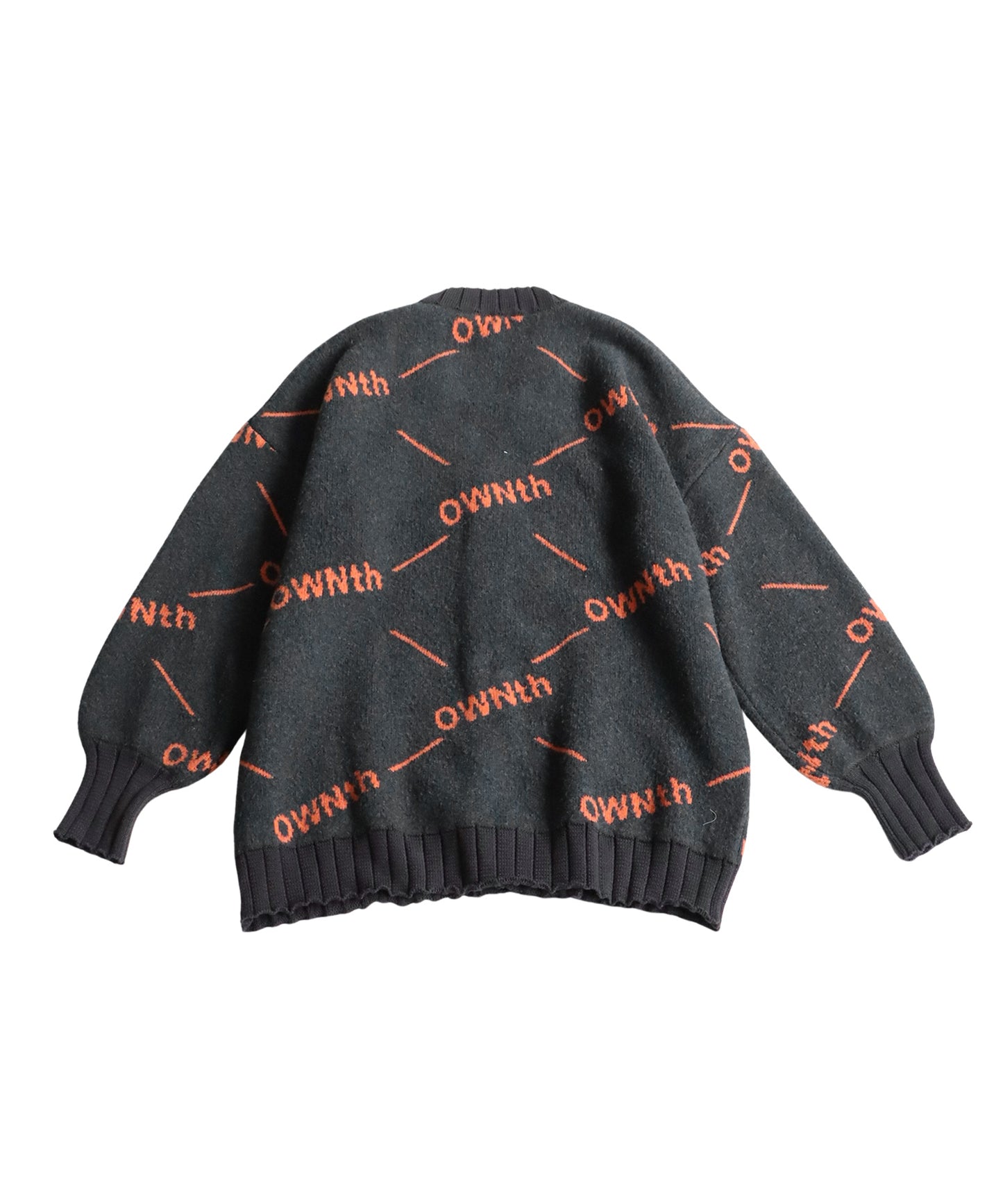 OWNth Monogram Cardigan Unisex