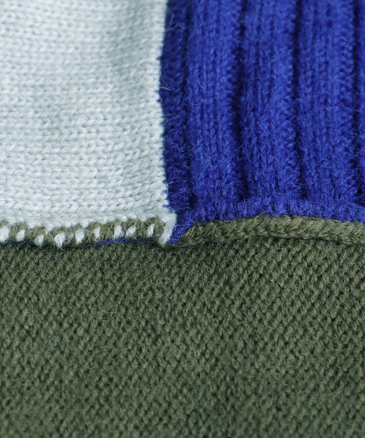 Switching Rib Knit Skirt Ladies