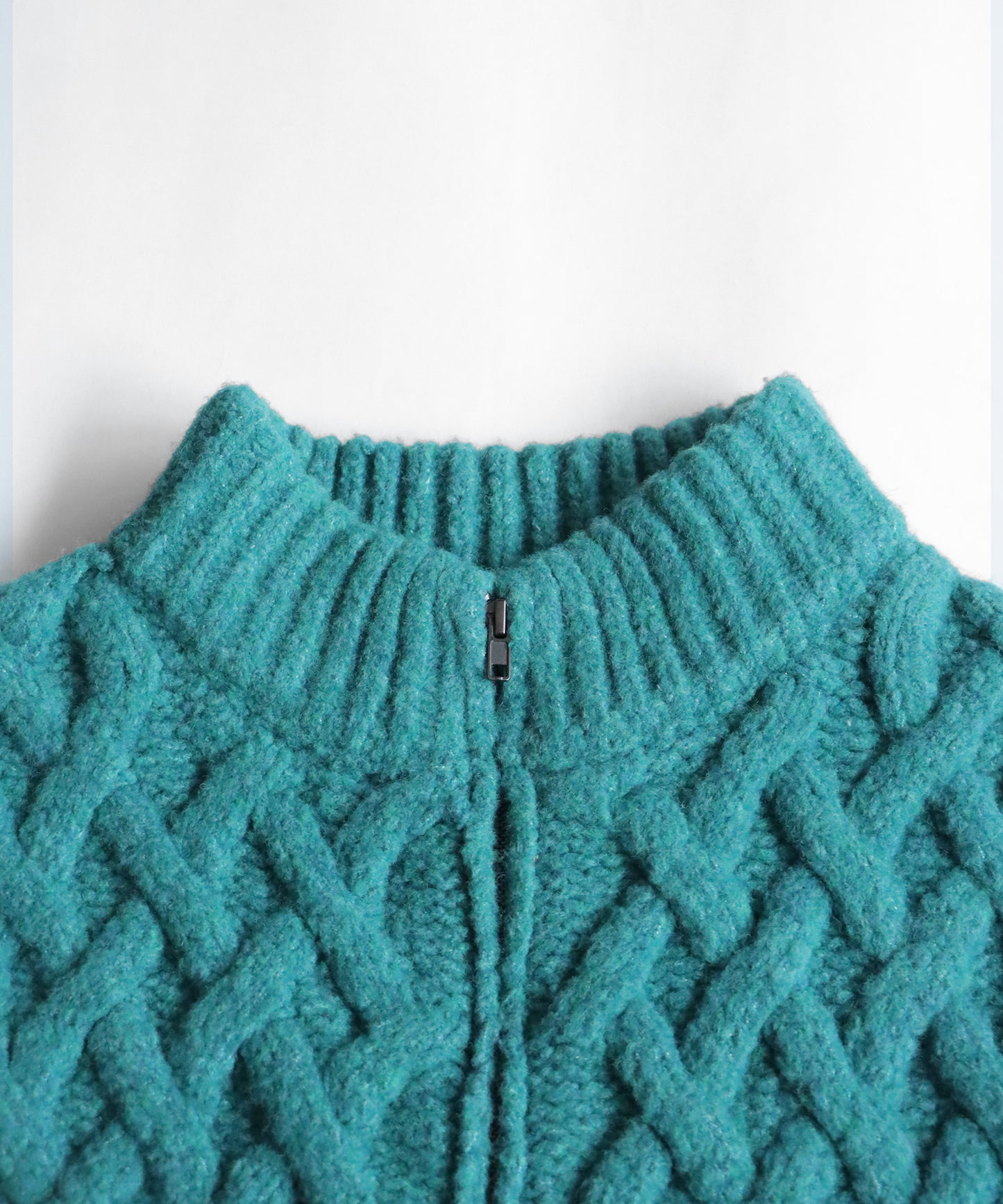 Basket Weave Style Knit Vest Unisex