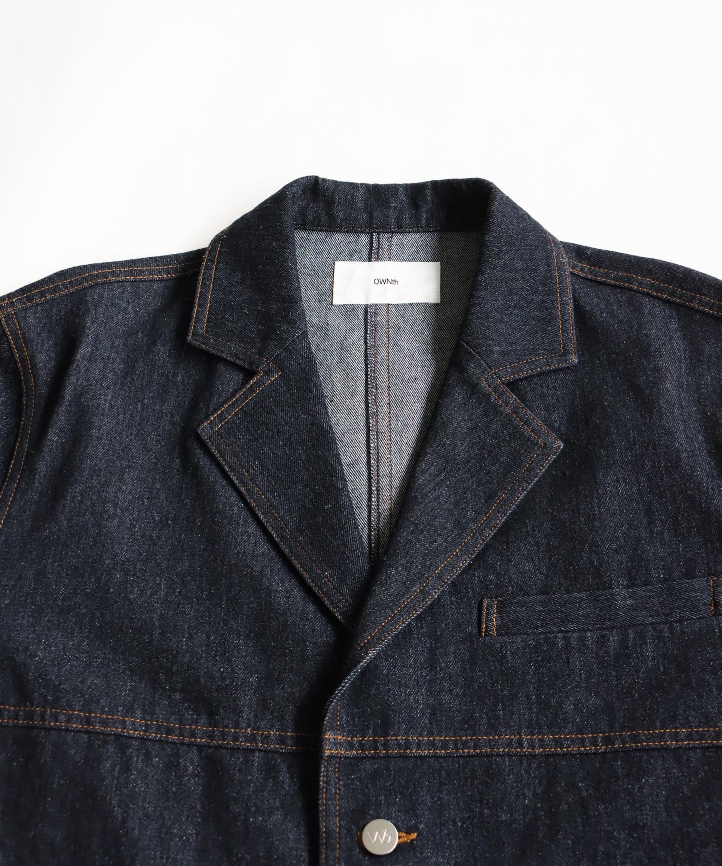 Denim Tailored Jacket Unisex