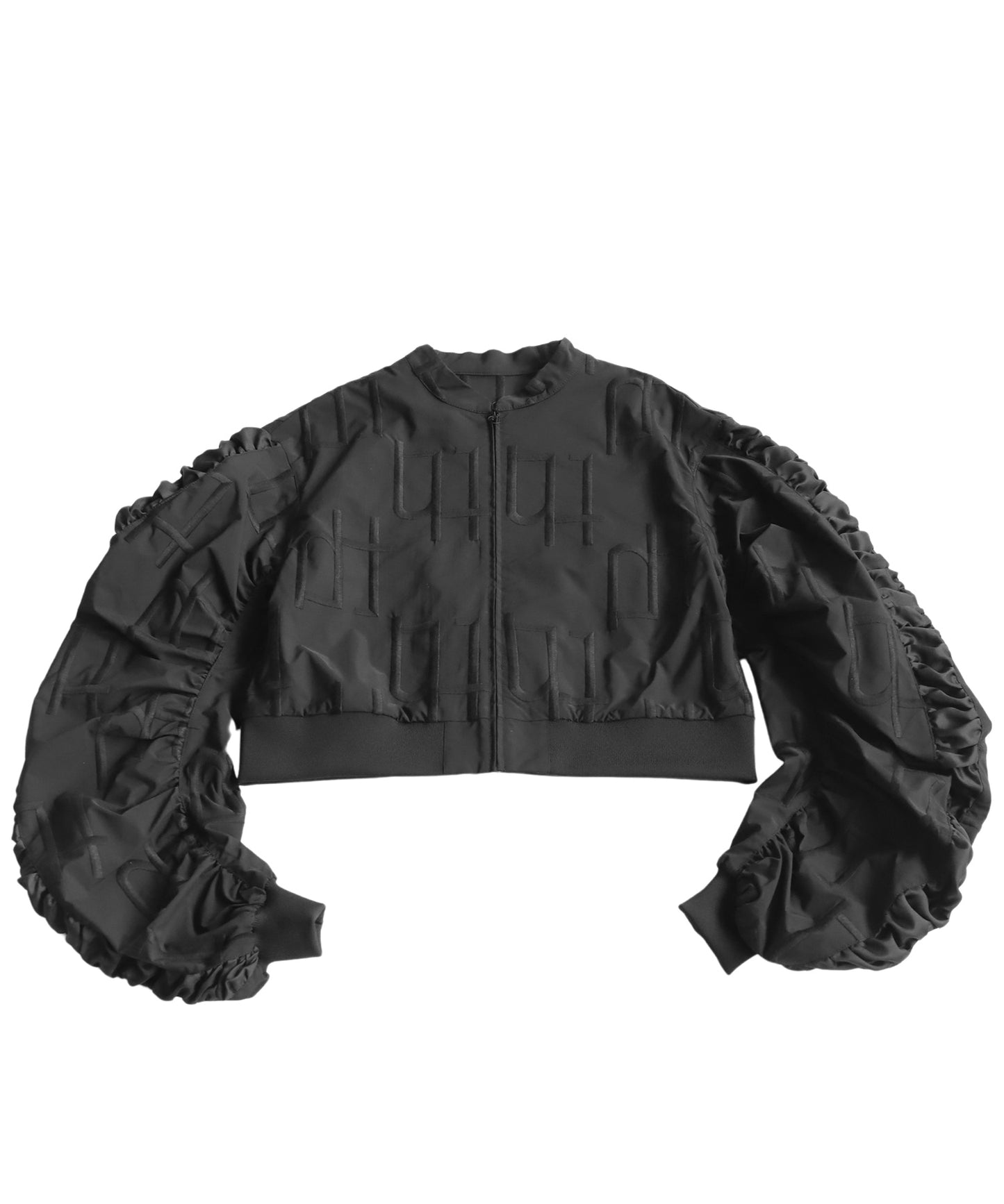 Monogram Volume Sleeve Blouson Ladies