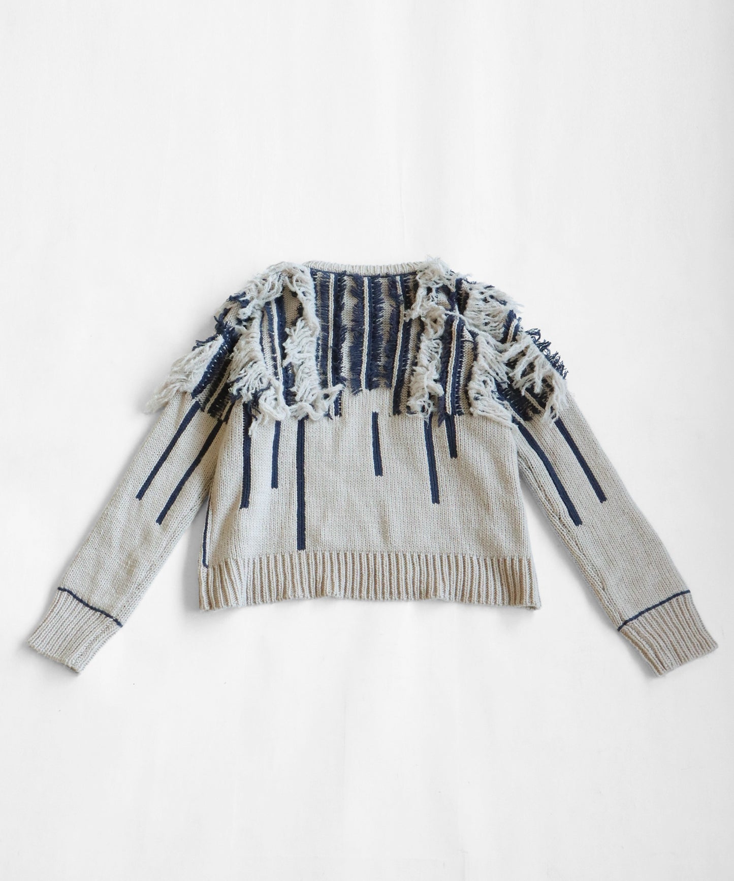 Fringe Knit Tops Ladies