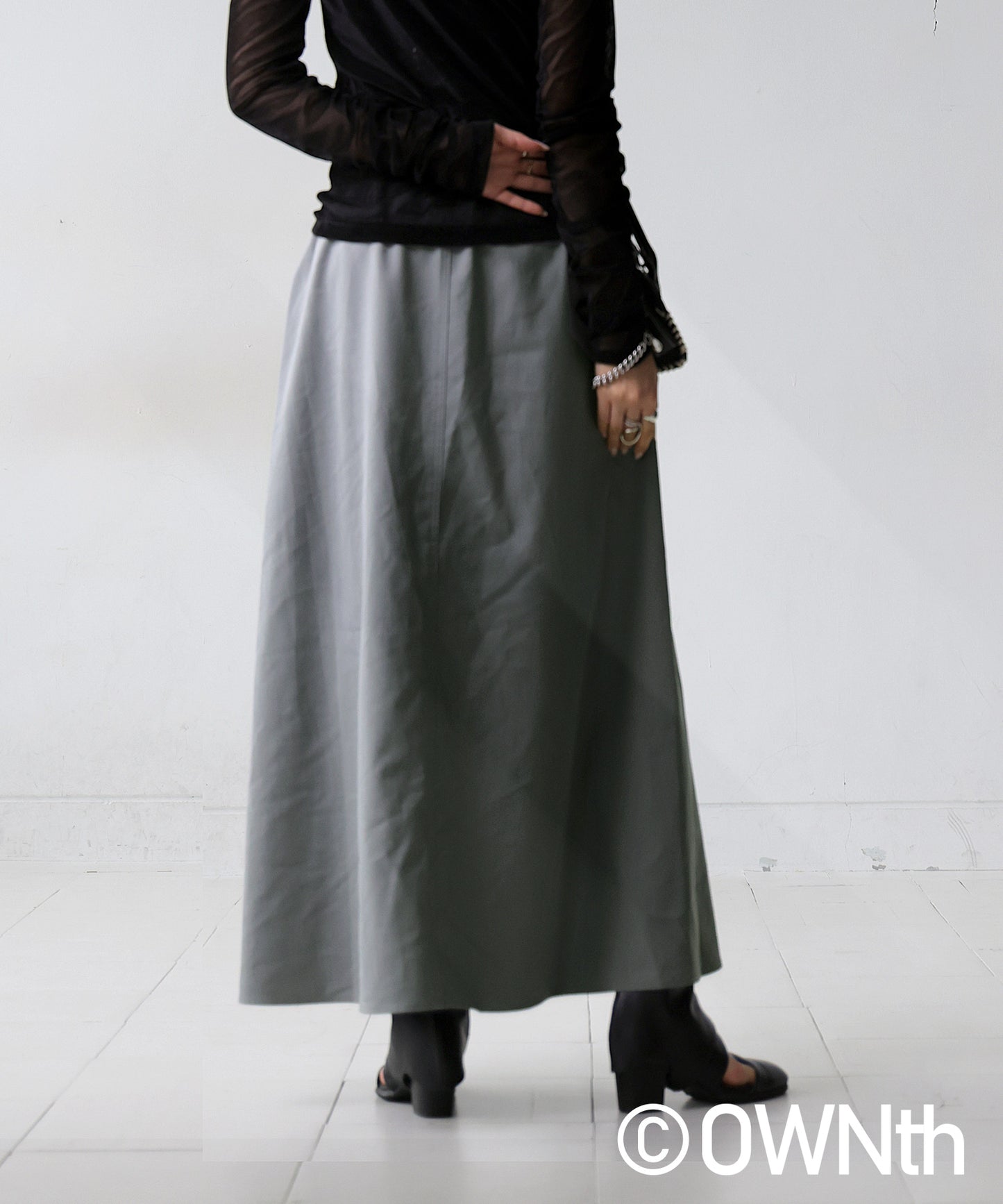 Layered Design Skirt Ladies