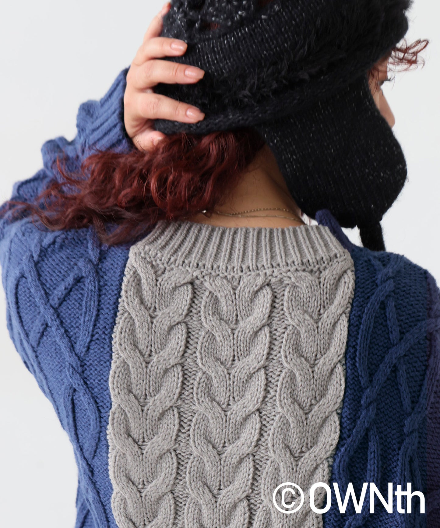 Cable Knitted Knit Ladies