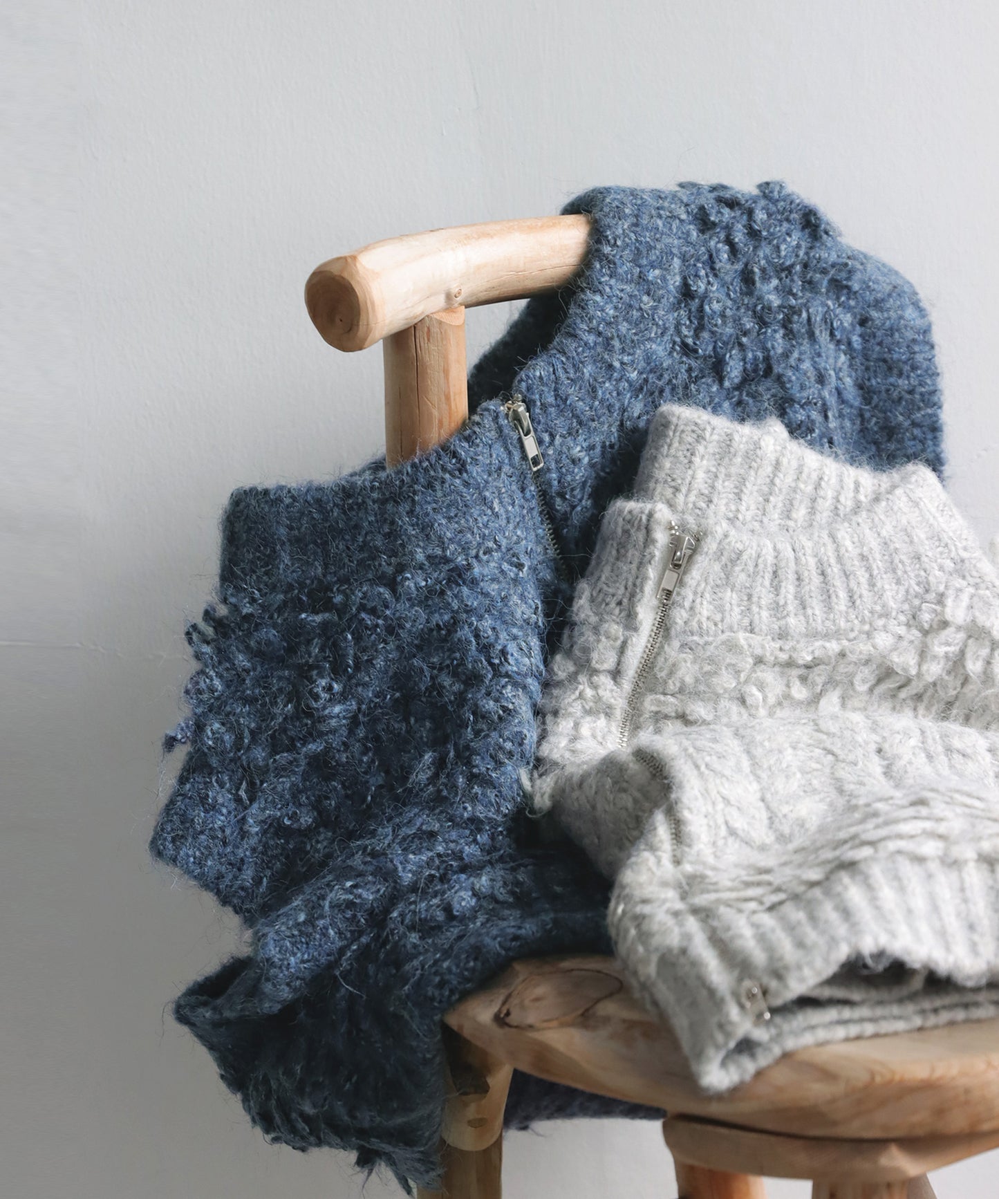 Loop Fringe Knit Vest Ladies