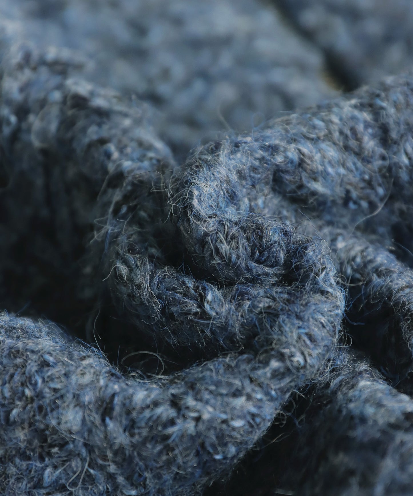 Loop Fringe Knit Vest Ladies