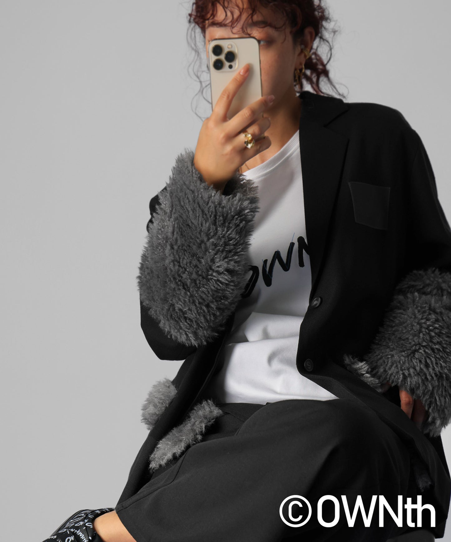 OWNth Fur Docking Tailored Jacket Ladies