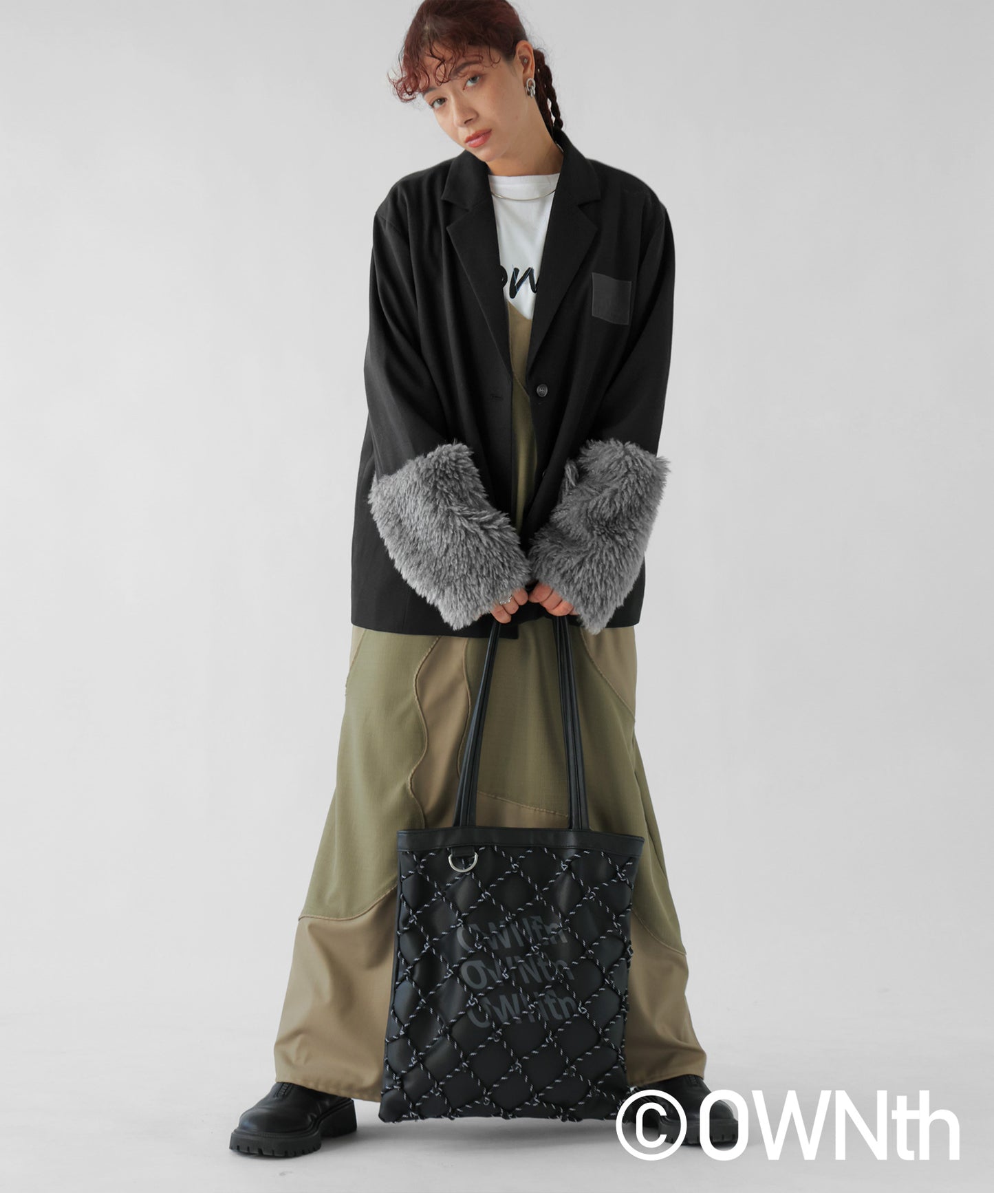 OWNth Fur Docking Tailored Jacket Ladies