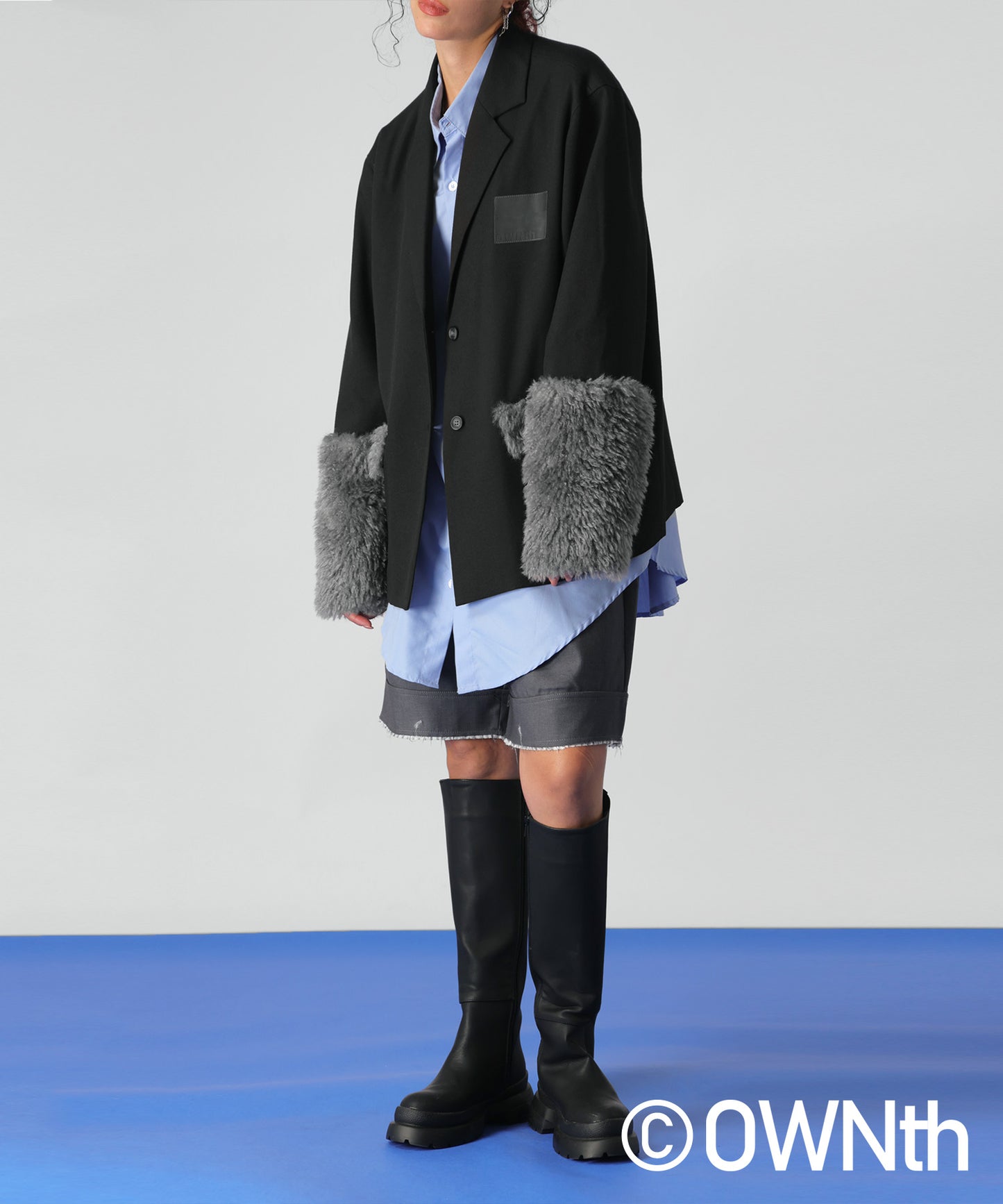 OWNth Fur Docking Tailored Jacket Ladies