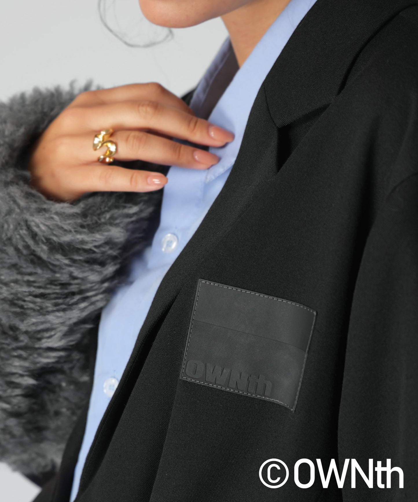 OWNth Fur Docking Tailored Jacket Ladies