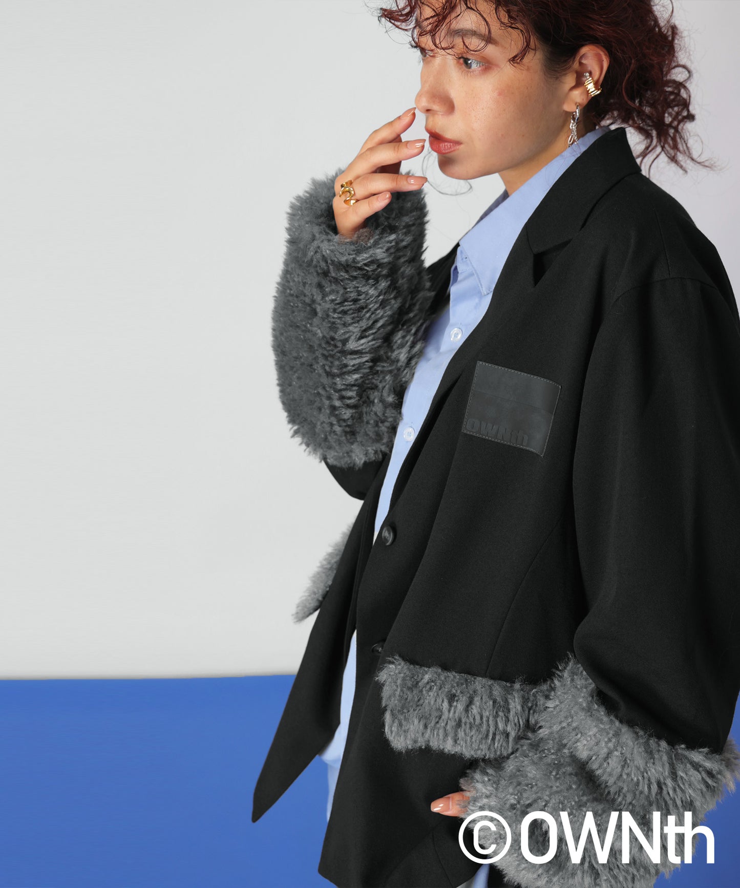 OWNth Fur Docking Tailored Jacket Ladies