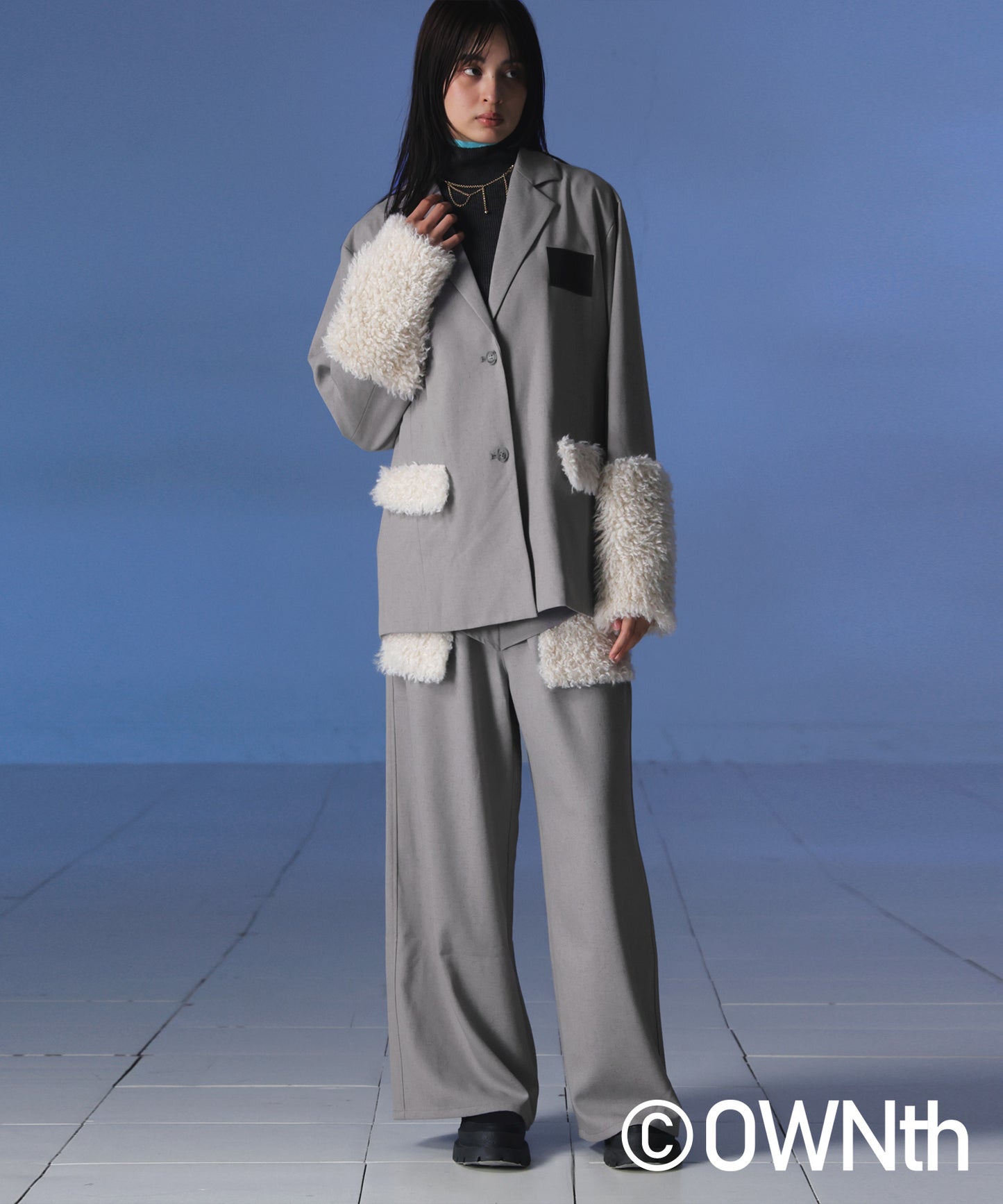 OWNth Fur Docking Tailored Jacket Ladies