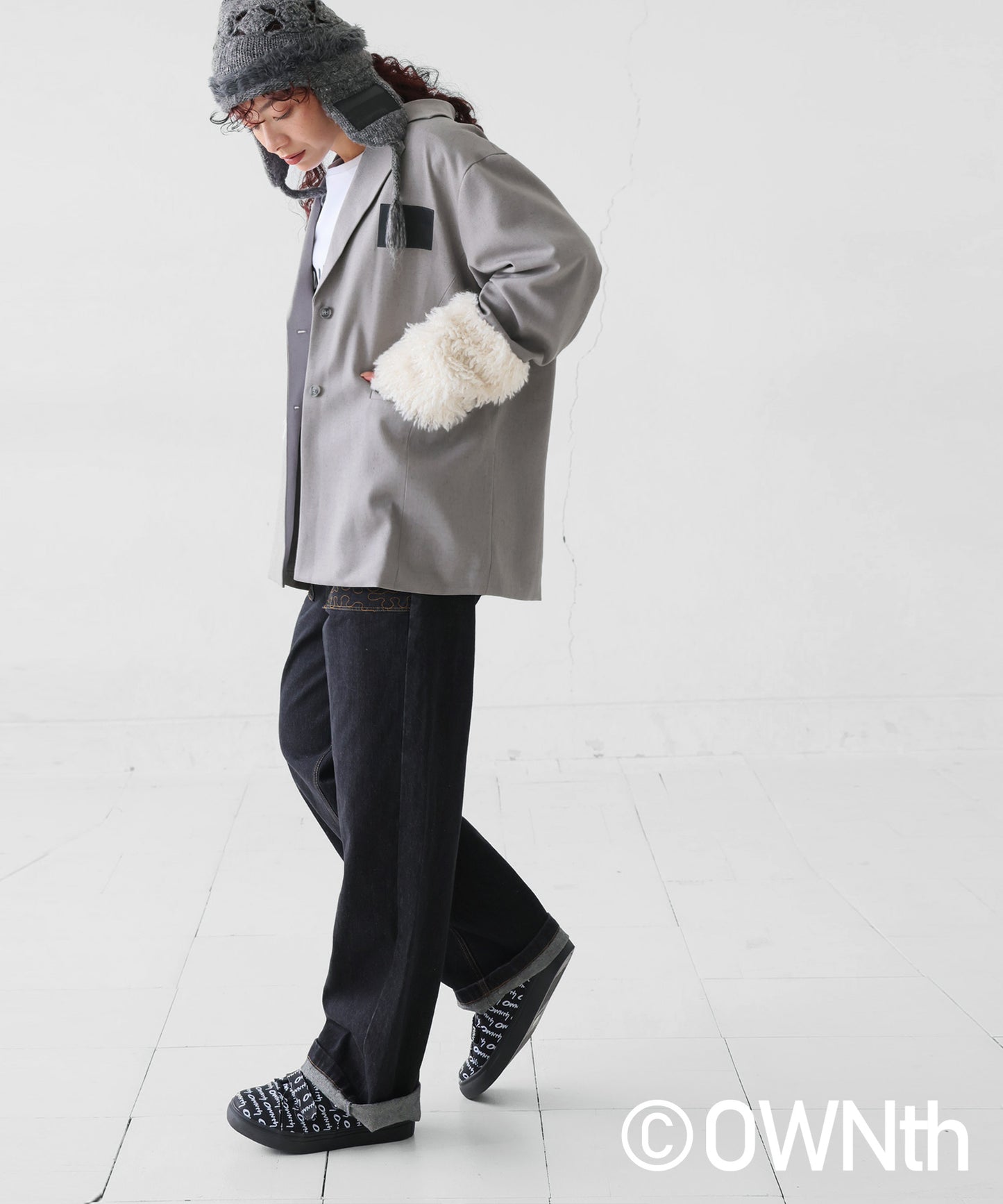 OWNth Fur Docking Tailored Jacket Ladies