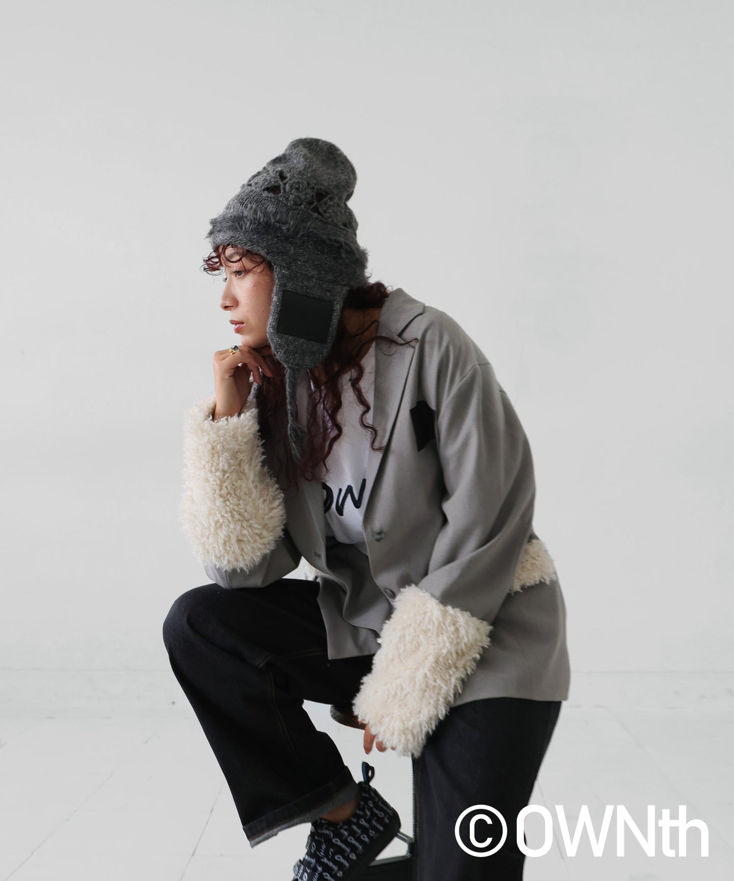 OWNth Fur Docking Tailored Jacket Ladies