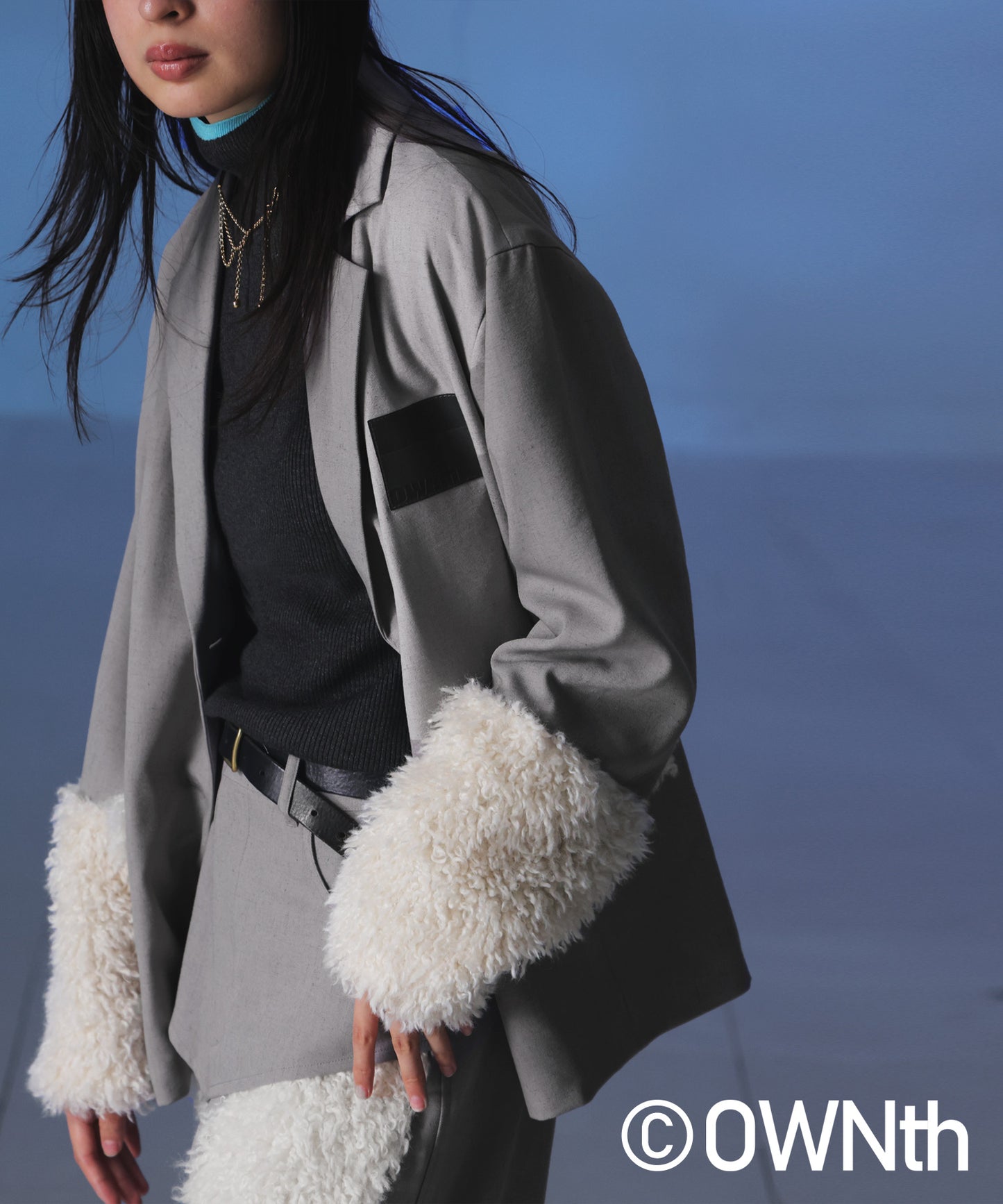 OWNth Fur Docking Tailored Jacket Ladies