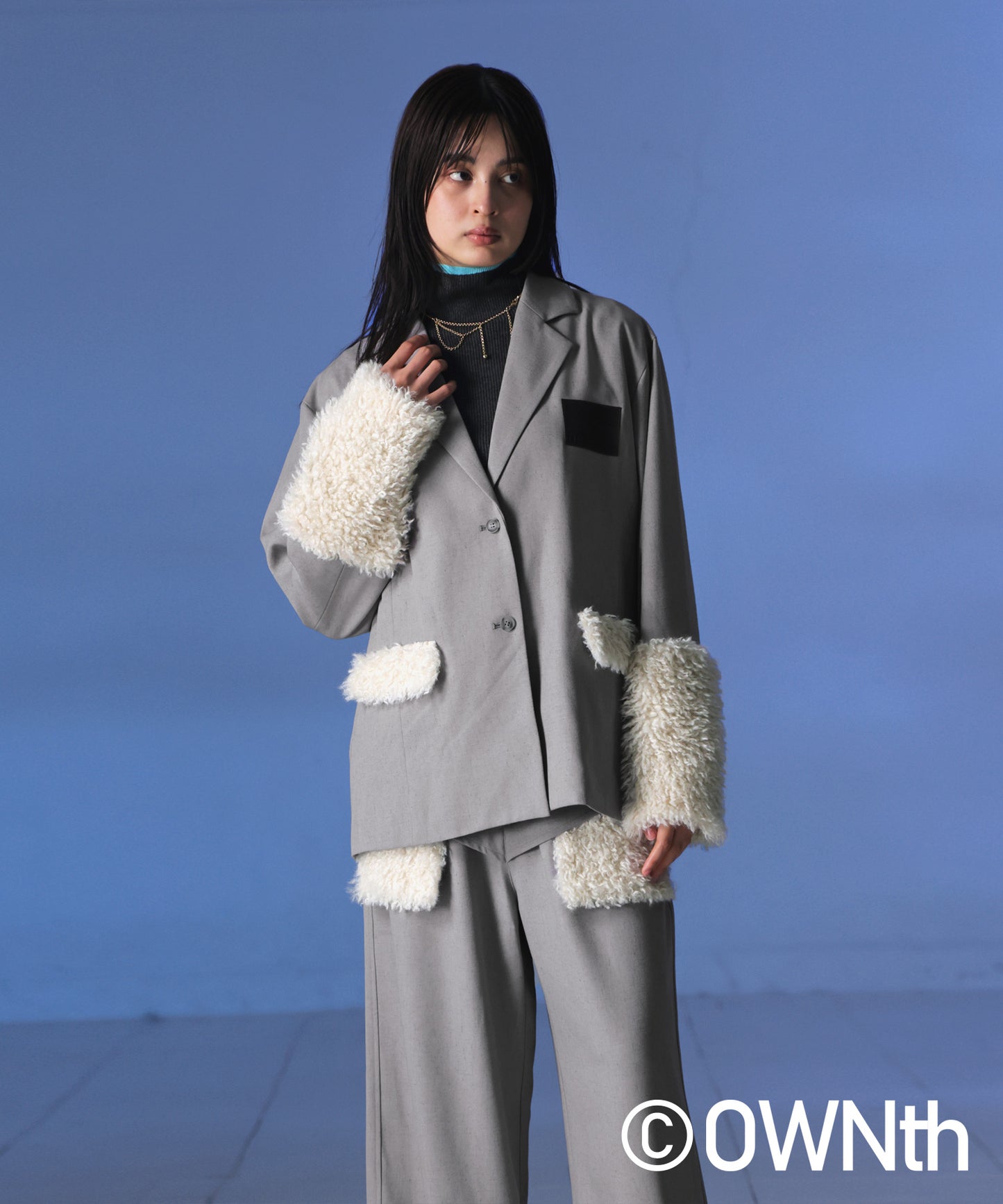 OWNth Fur Docking Tailored Jacket Ladies
