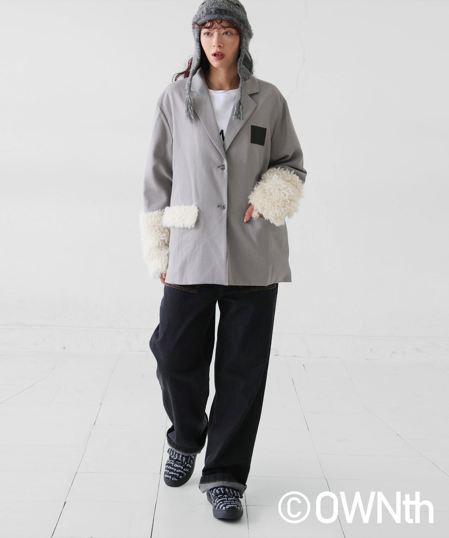 OWNth Fur Docking Tailored Jacket Ladies