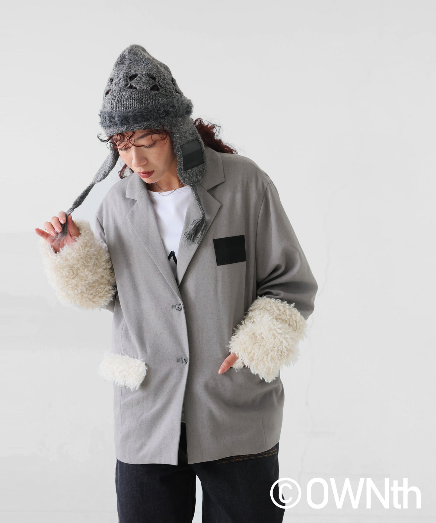 OWNth Fur Docking Tailored Jacket Ladies