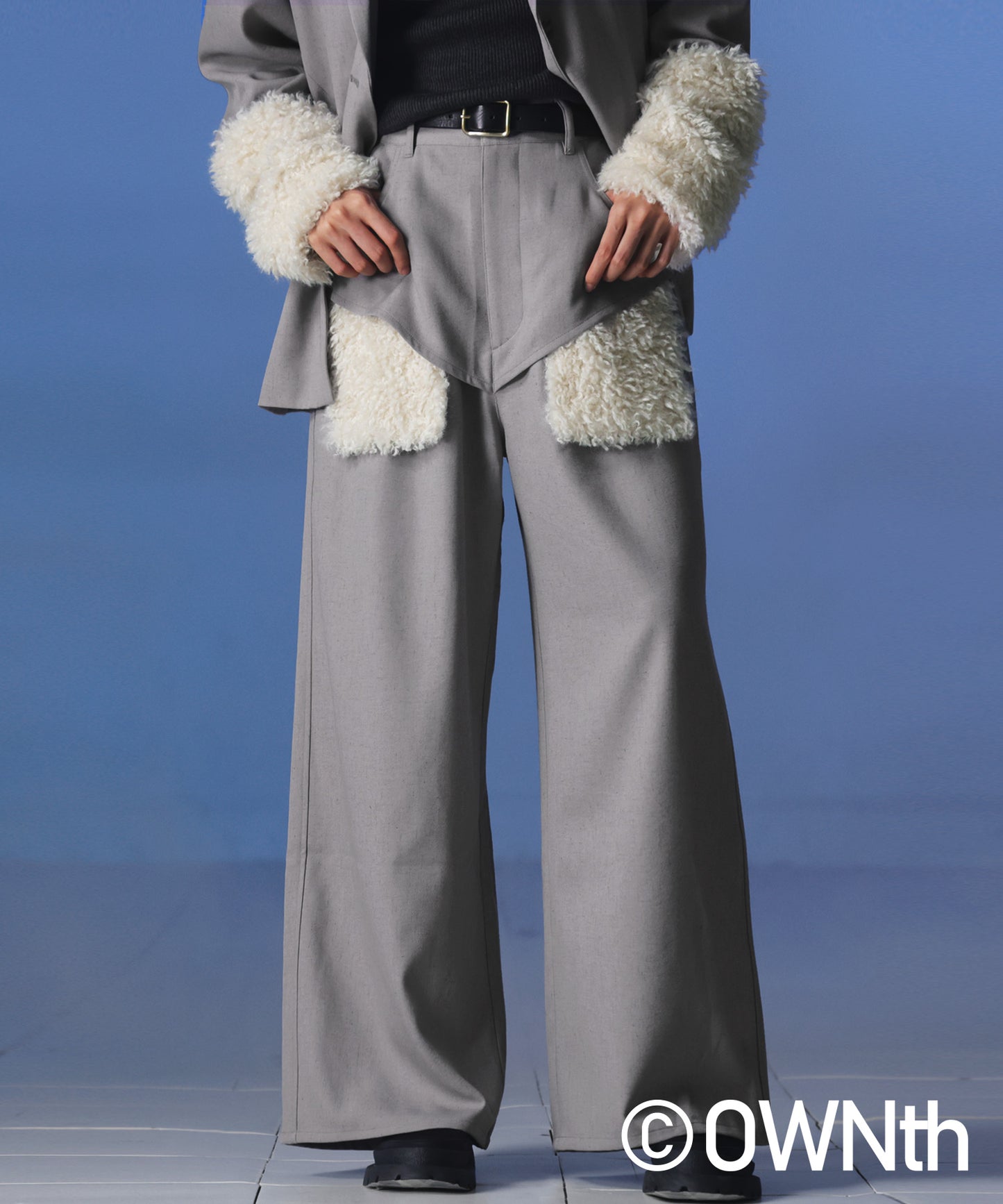 OWNth Fur Wide Pants Ladies