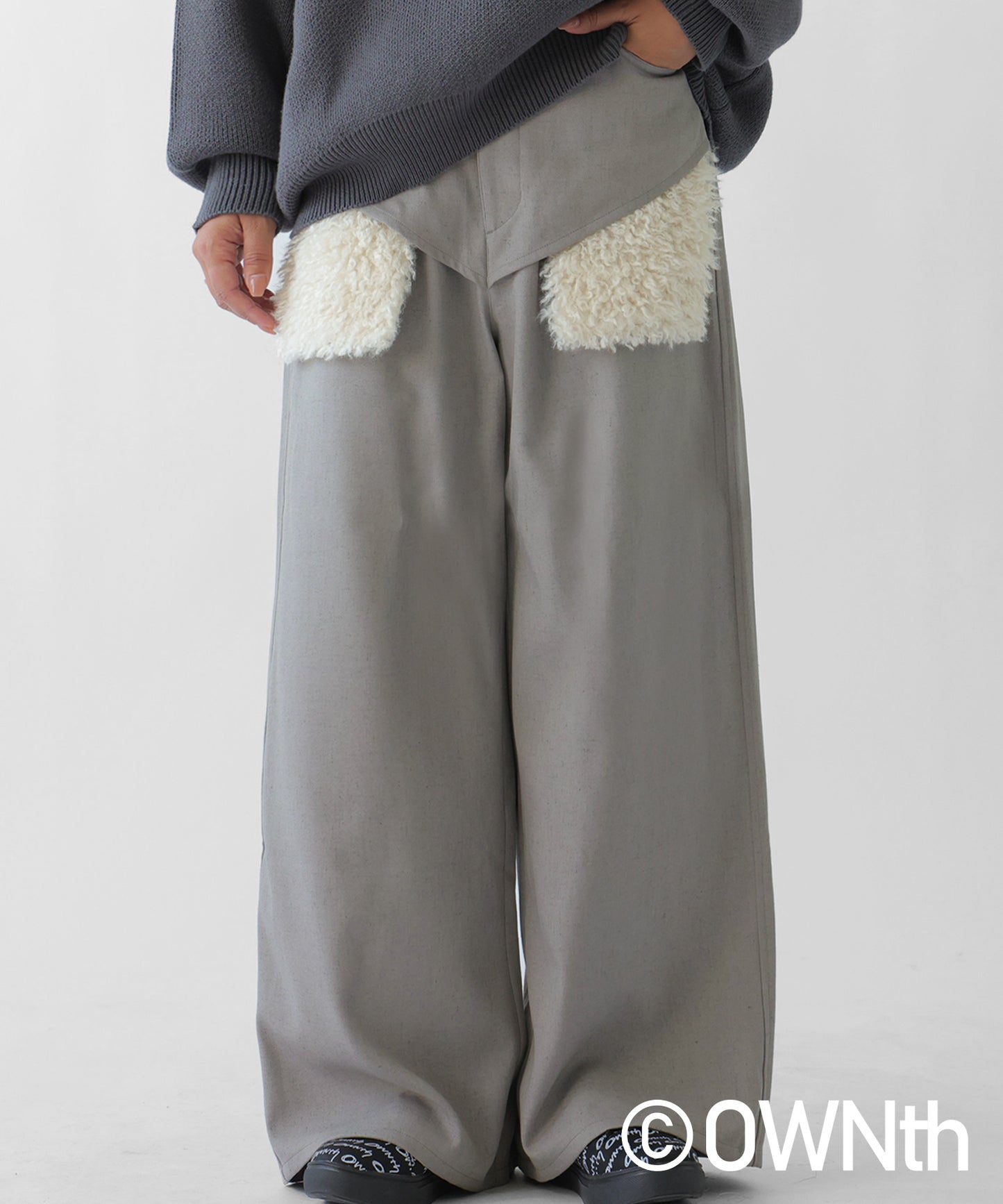 OWNth Fur Wide Pants Ladies