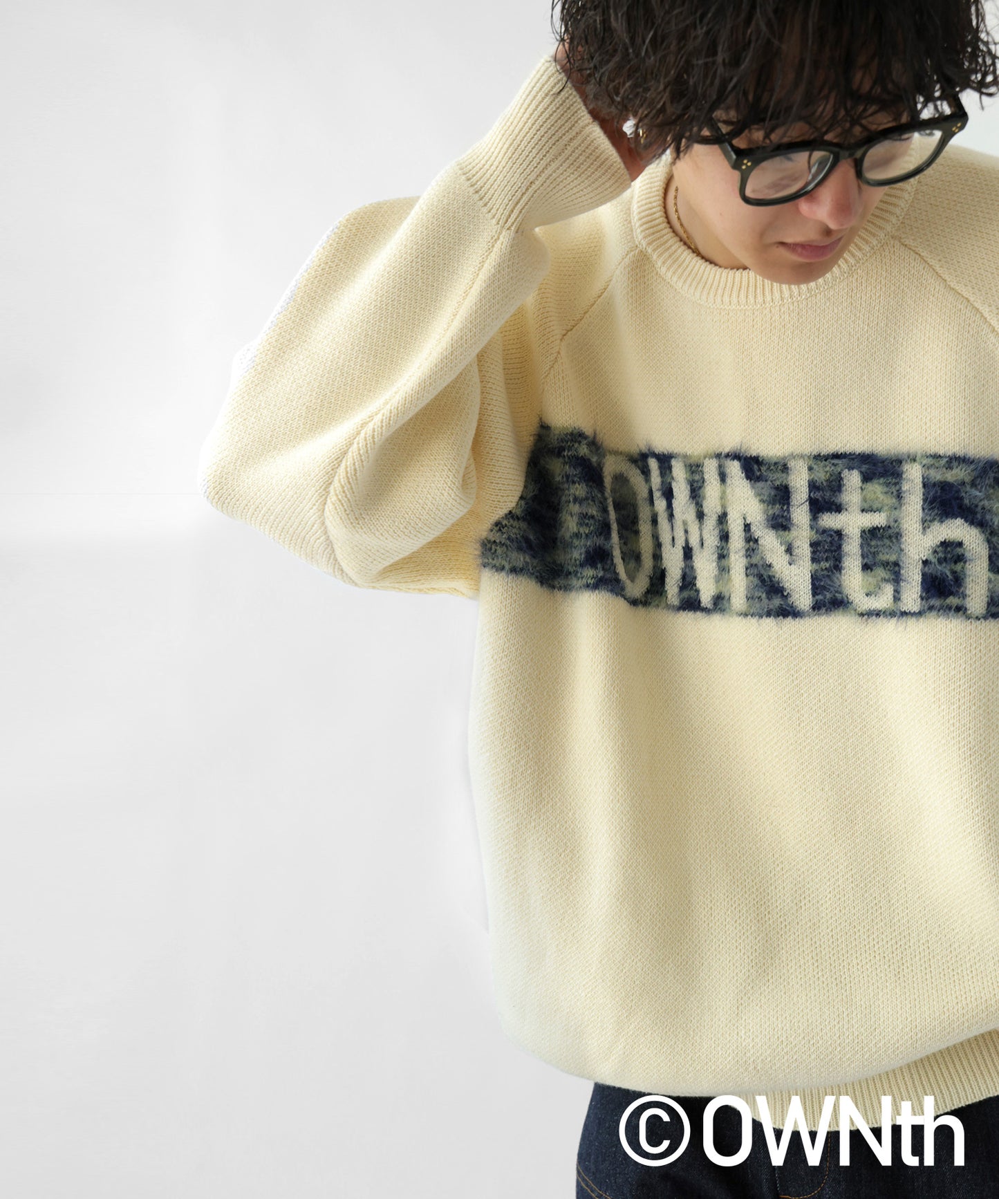 OWNth Logo Fur Knit Unisex