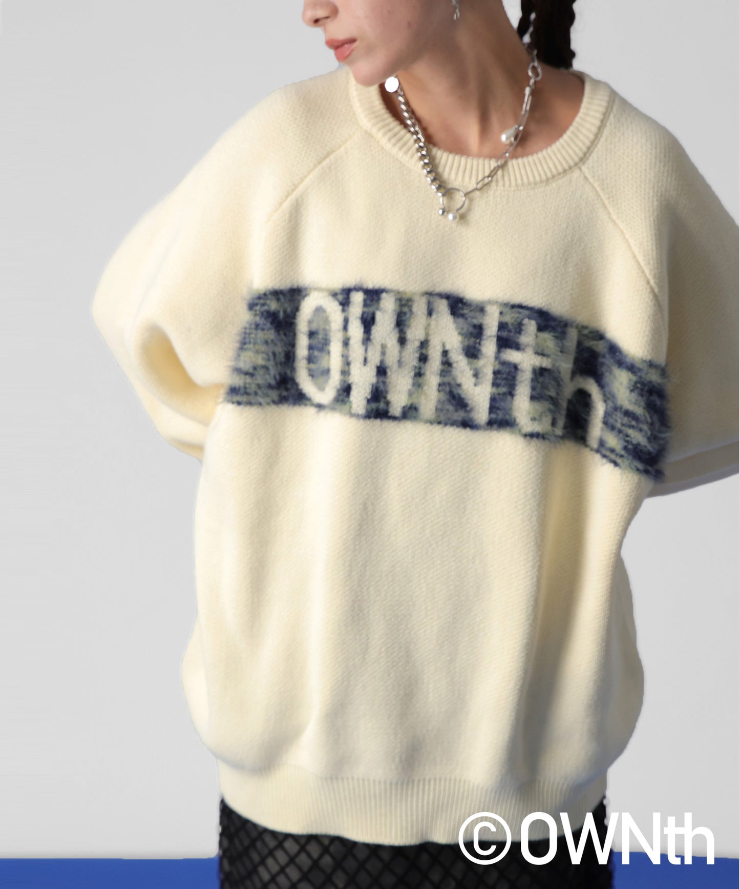 OWNth Logo Fur Knit Unisex