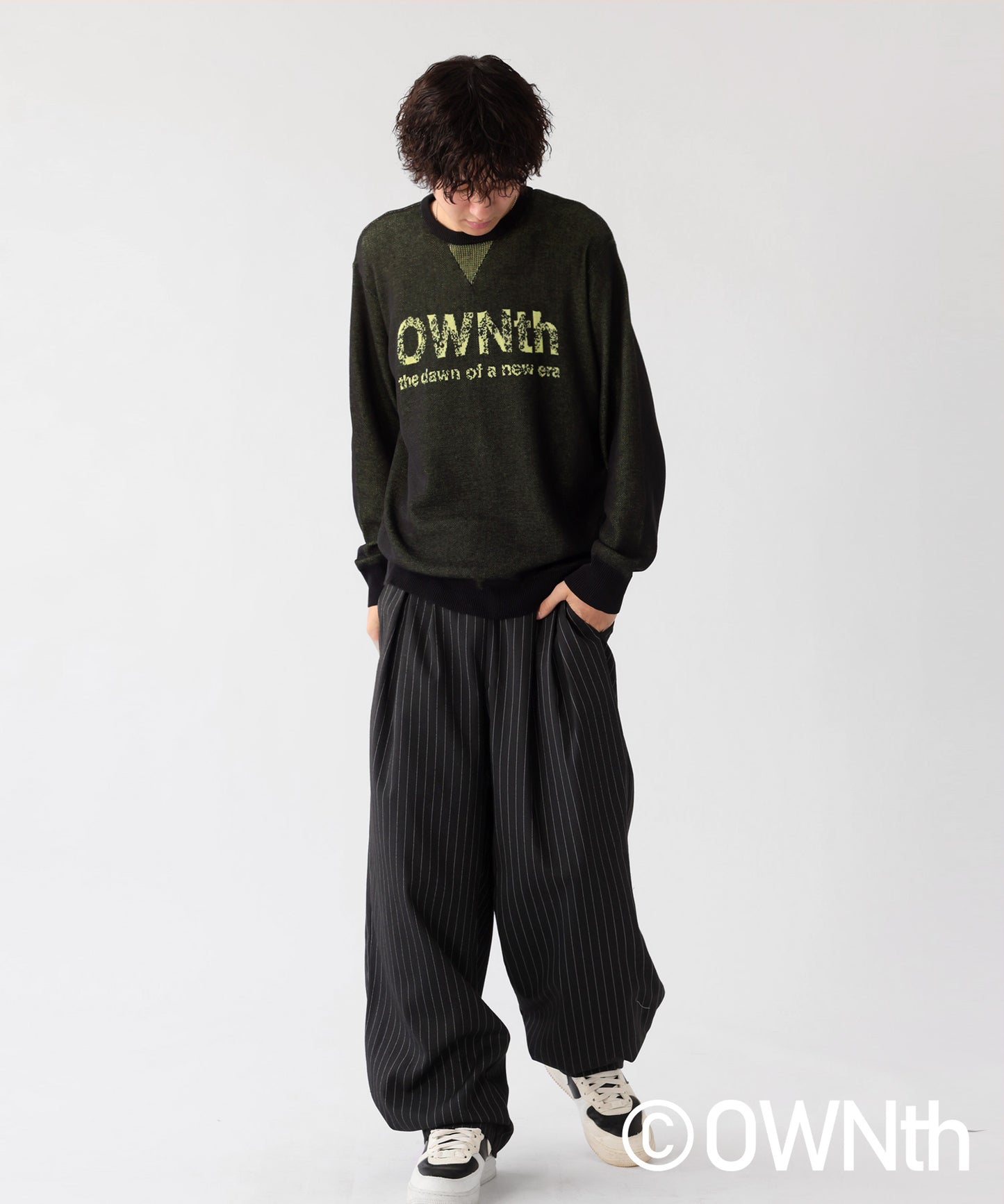 OWNth Gradient OWNth Logo Knit Tops Ladies