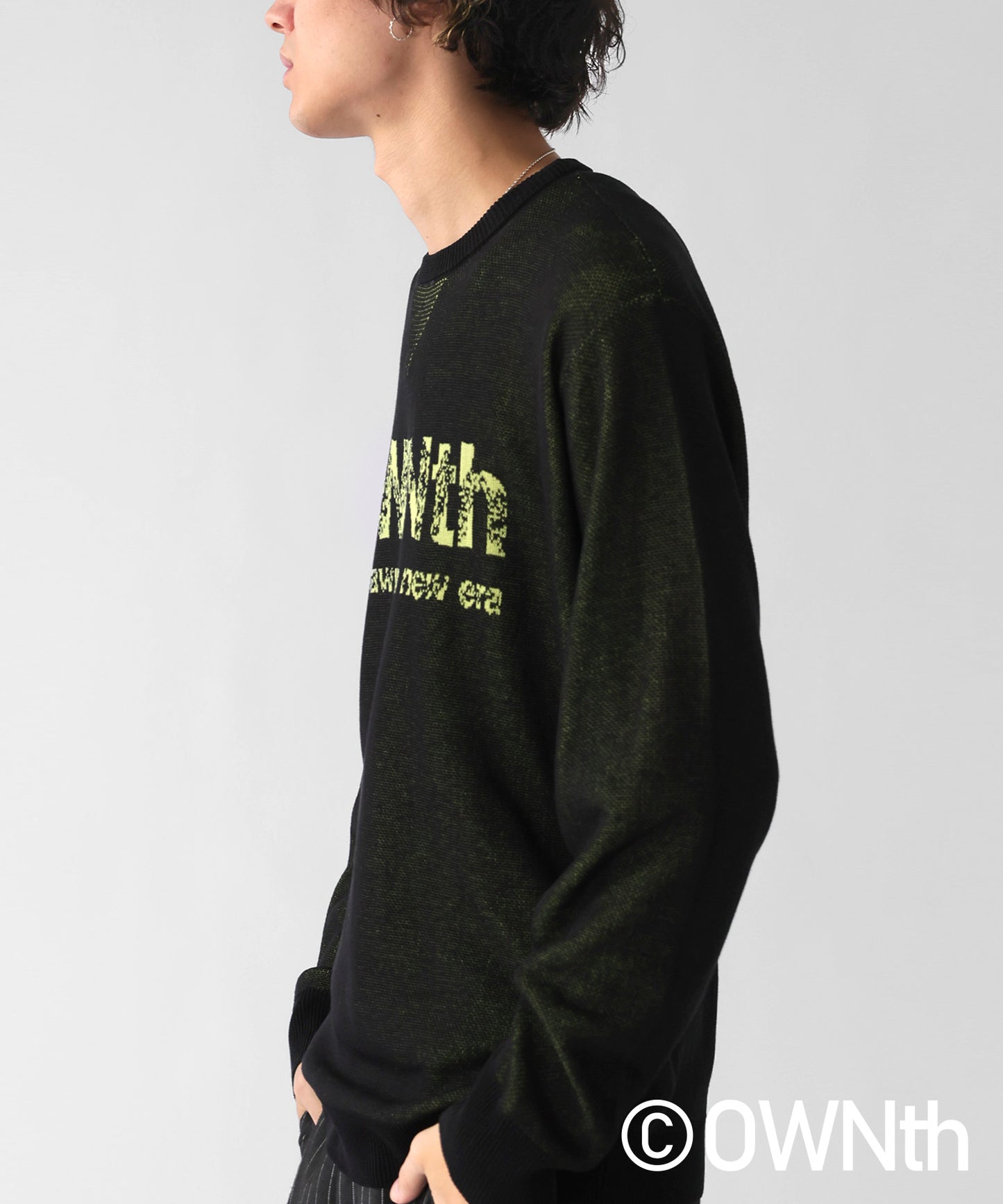 OWNth Gradient OWNth Logo Knit Tops Ladies