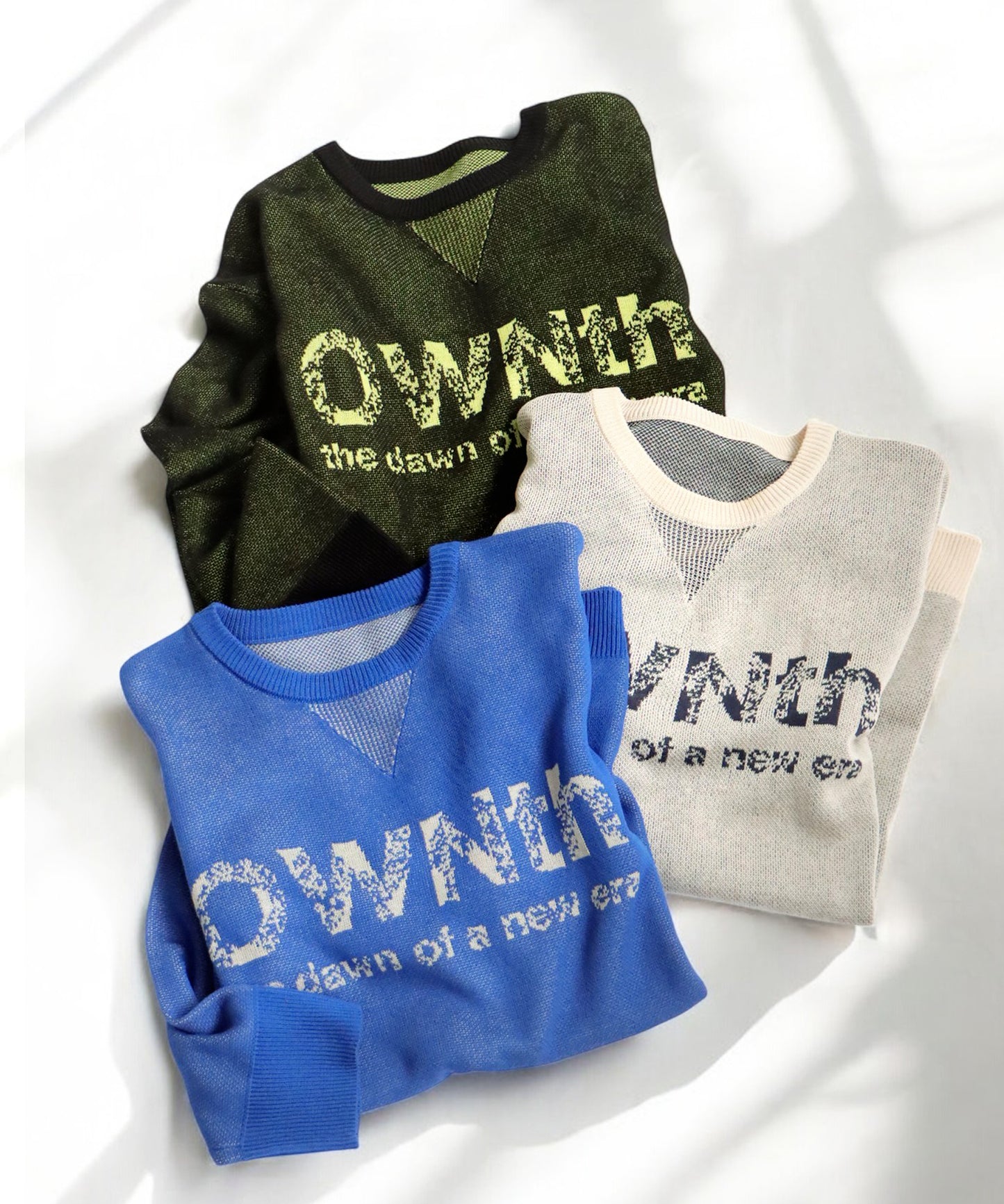 OWNth Gradient OWNth Logo Knit Tops Ladies