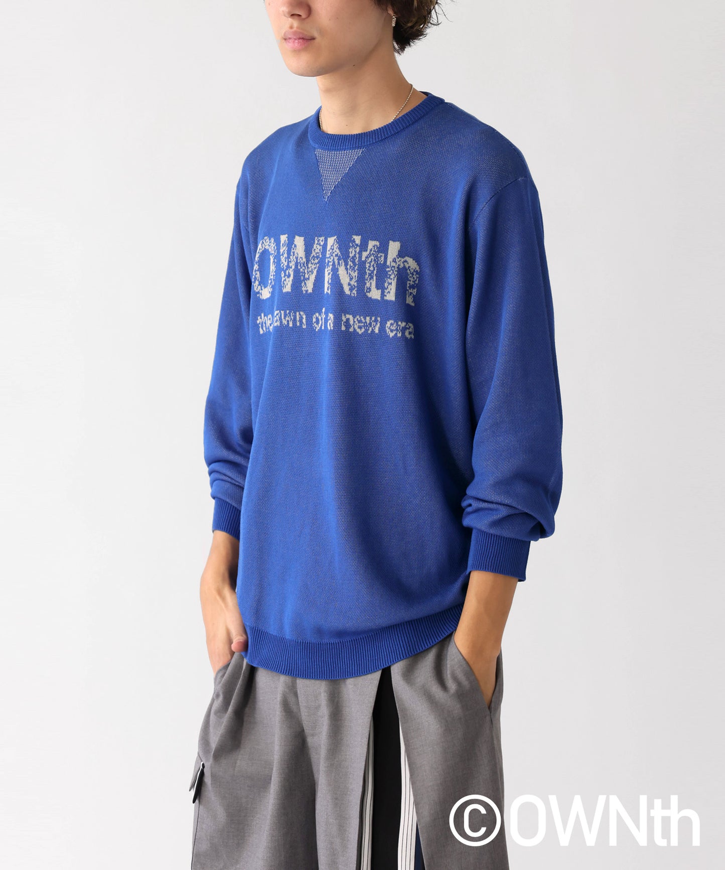 OWNth Gradient OWNth Logo Knit Tops Ladies