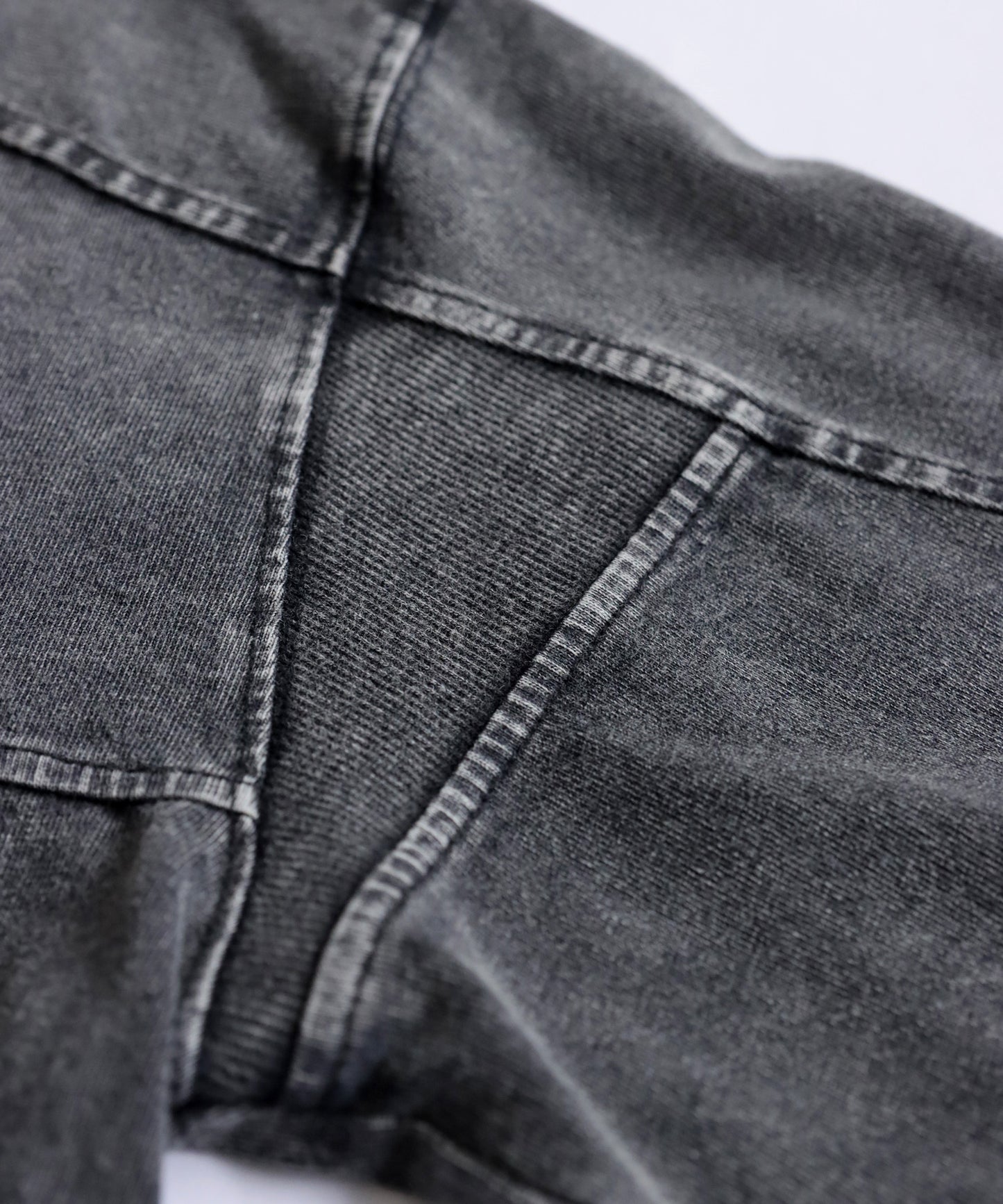 OWNth Unisex Rib Switching Design T-Shirt