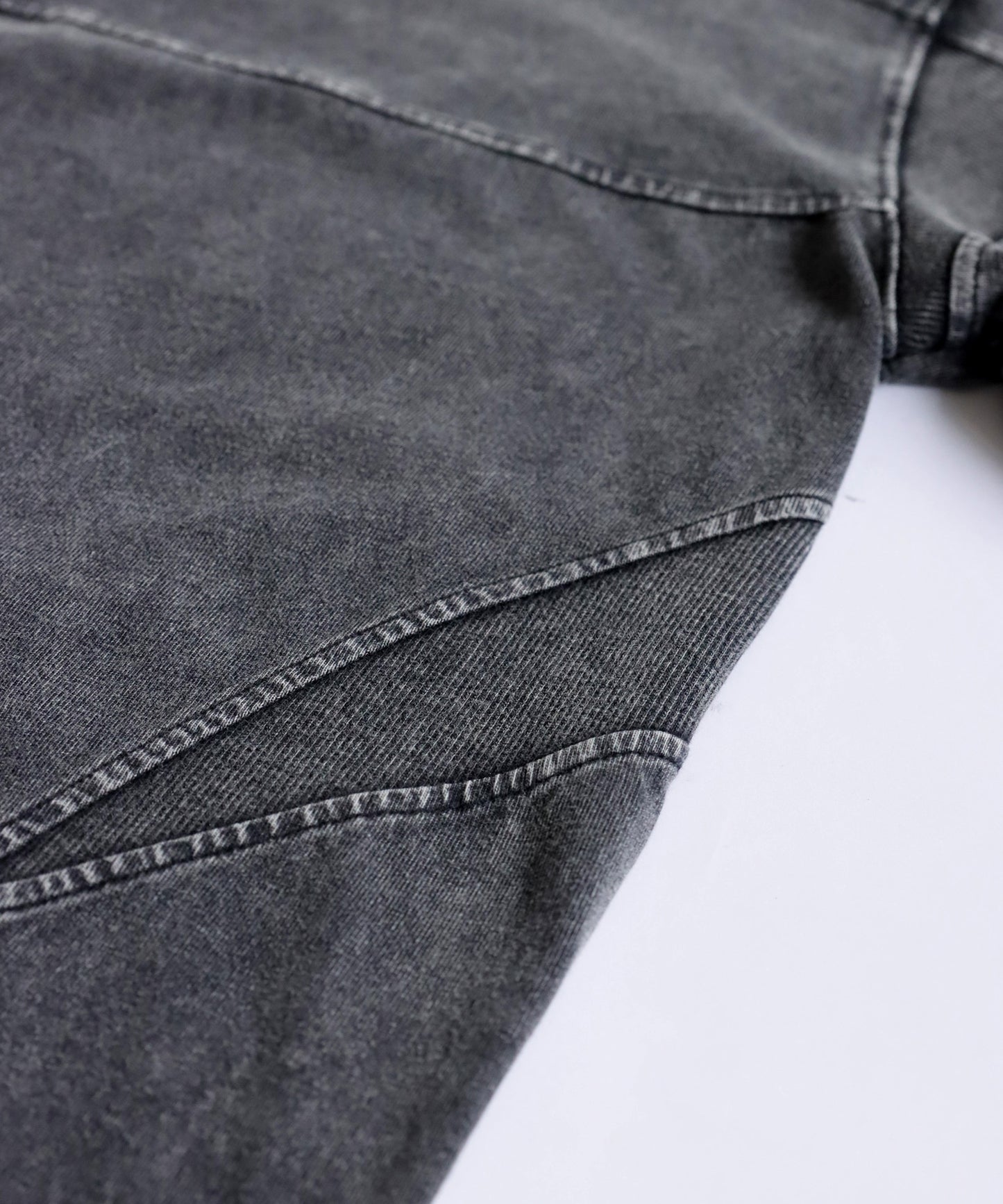 OWNth Unisex Rib Switching Design T-Shirt