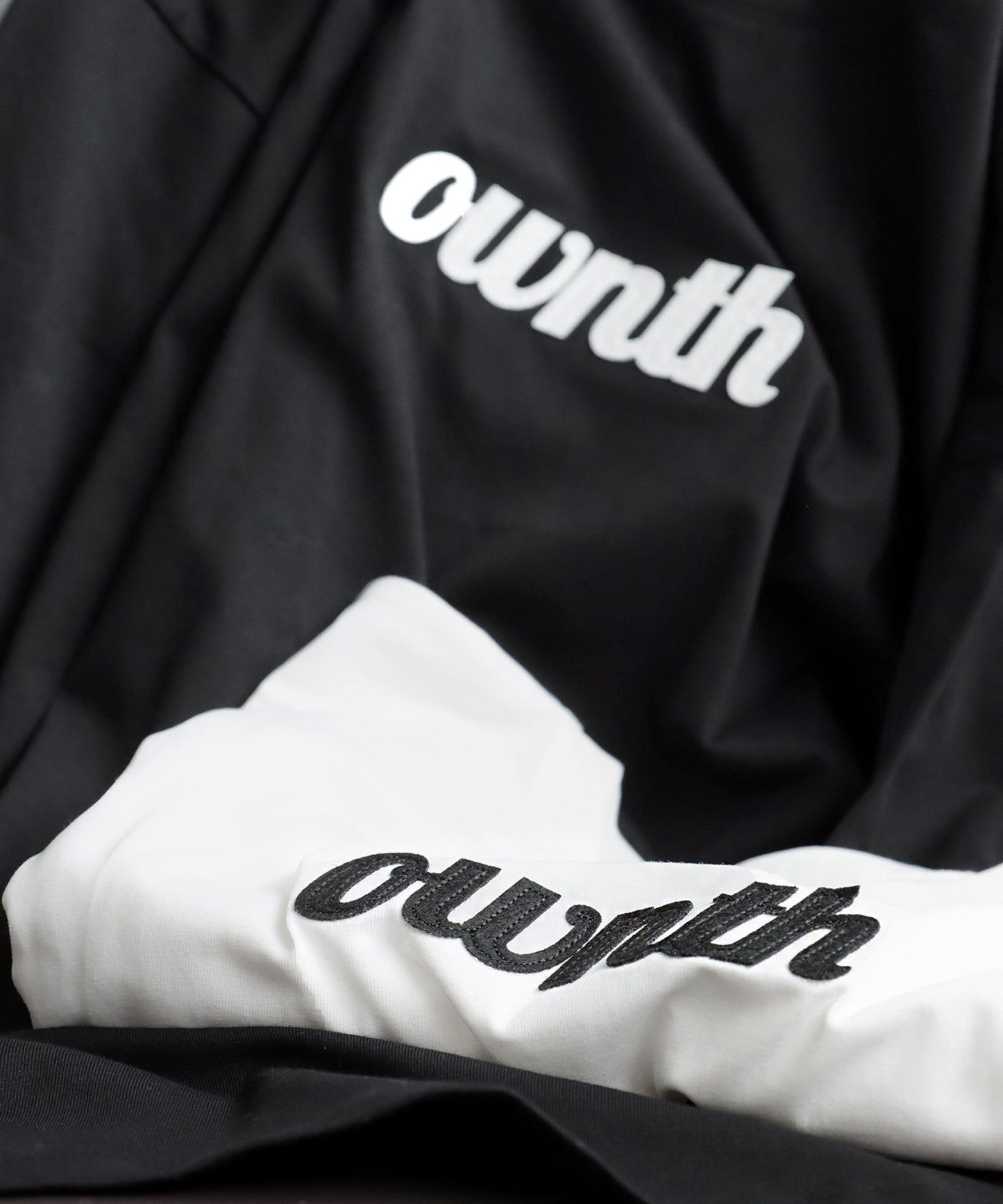 OWNth Ladies Felt Logo Embroidered T-Shirt