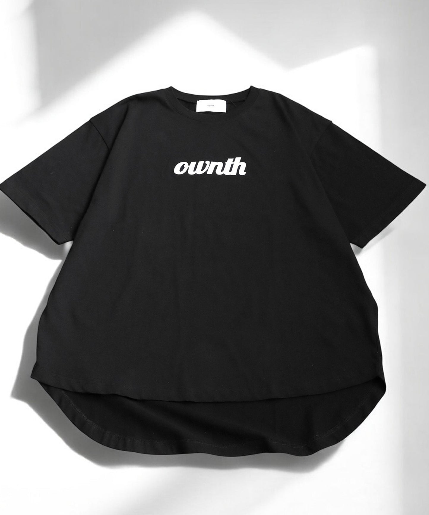 OWNth Ladies Felt Logo Embroidered T-Shirt