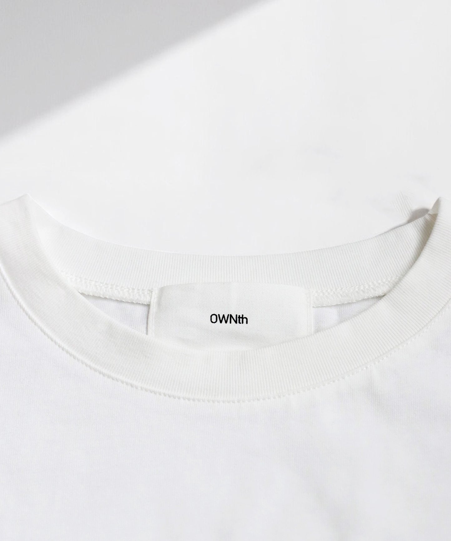 OWNth Ladies Felt Logo Embroidered T-Shirt