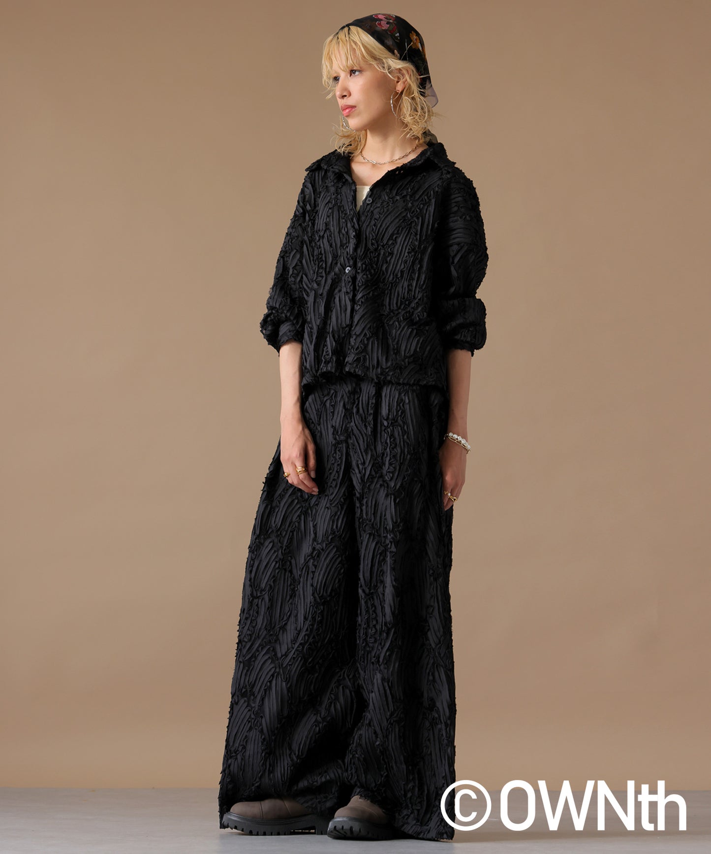 OWNth Tape Design Shirt Ladies