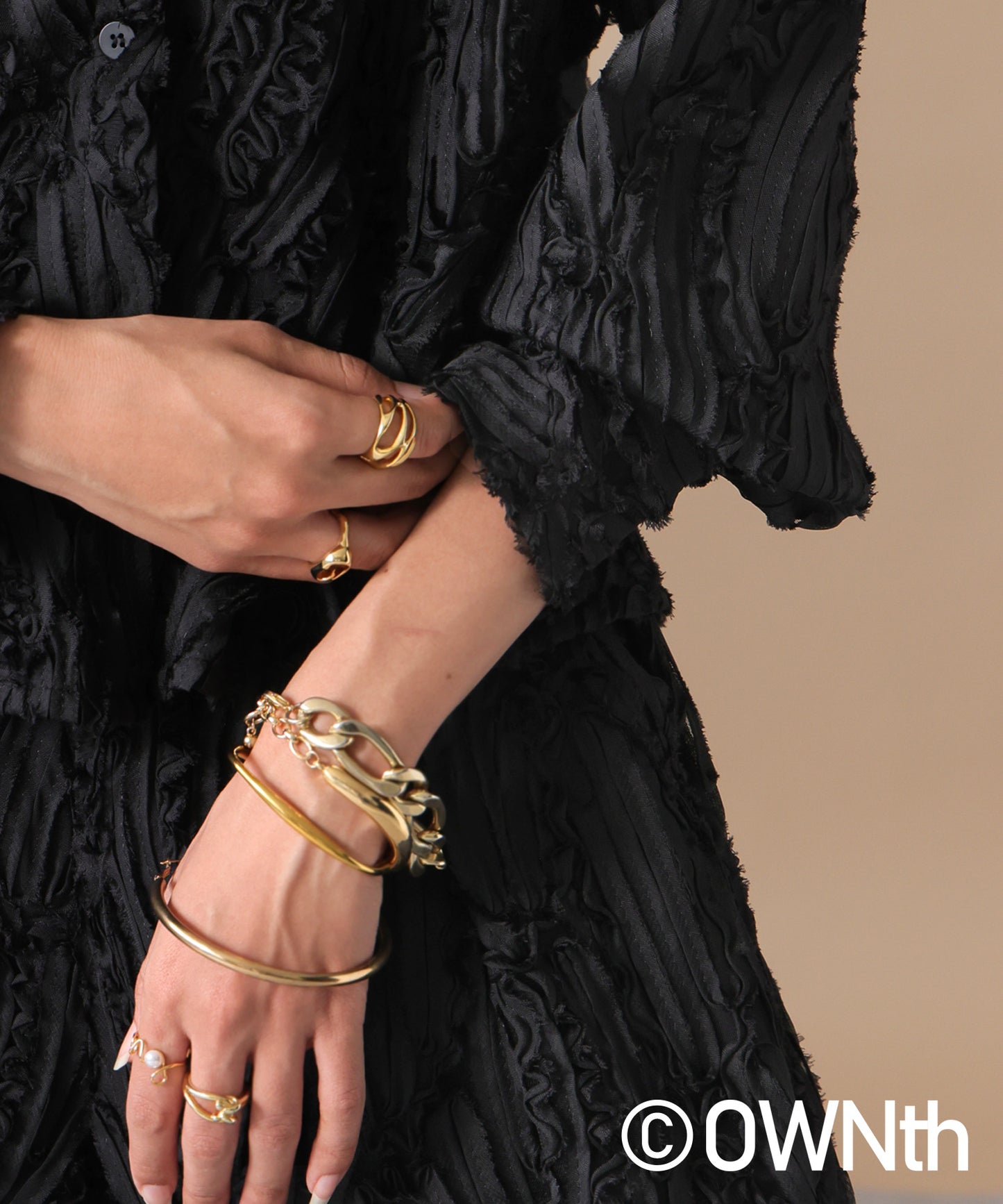 OWNth Tape Design Shirt Ladies