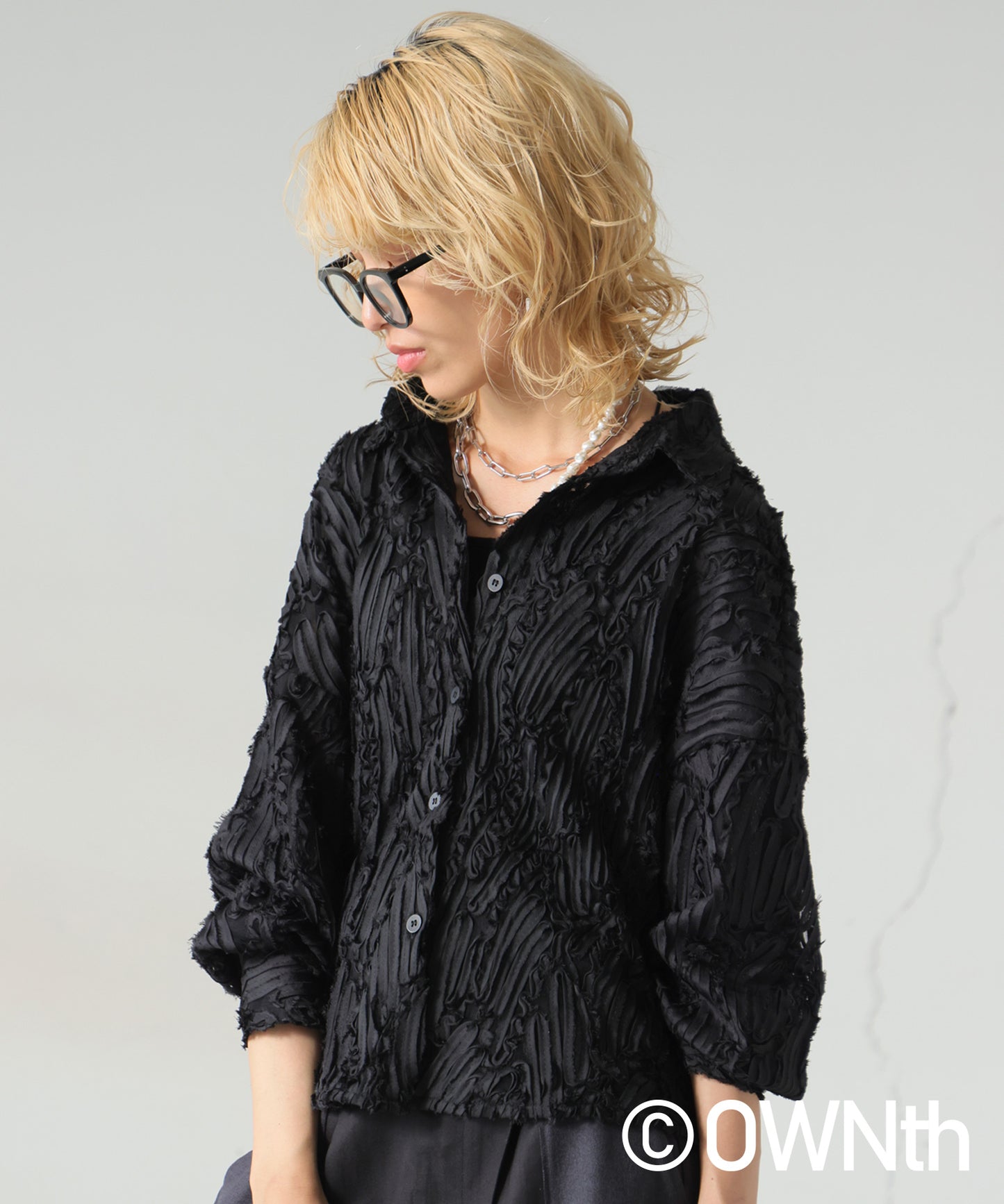 OWNth Tape Design Shirt Ladies