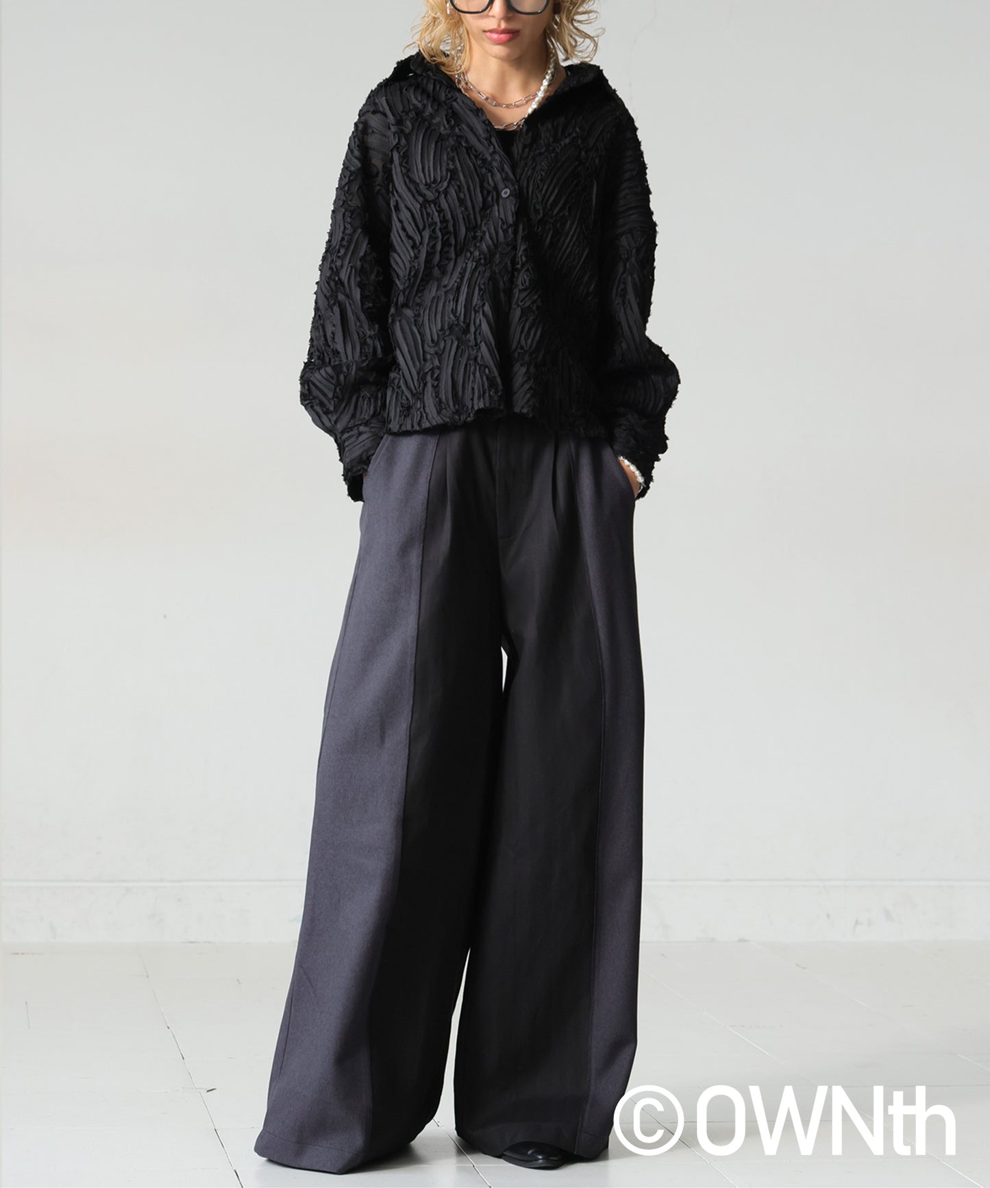 OWNth Tape Design Shirt Ladies