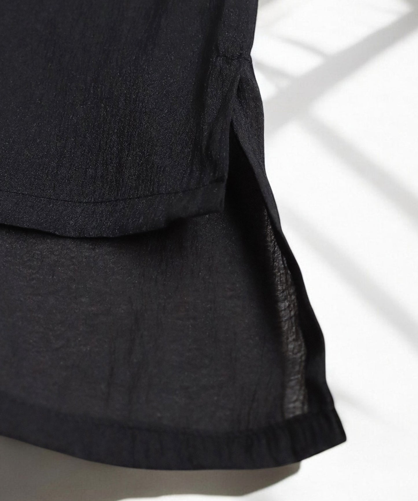 Ladies Bicolor Logo Embroidery 2-Way Shirt