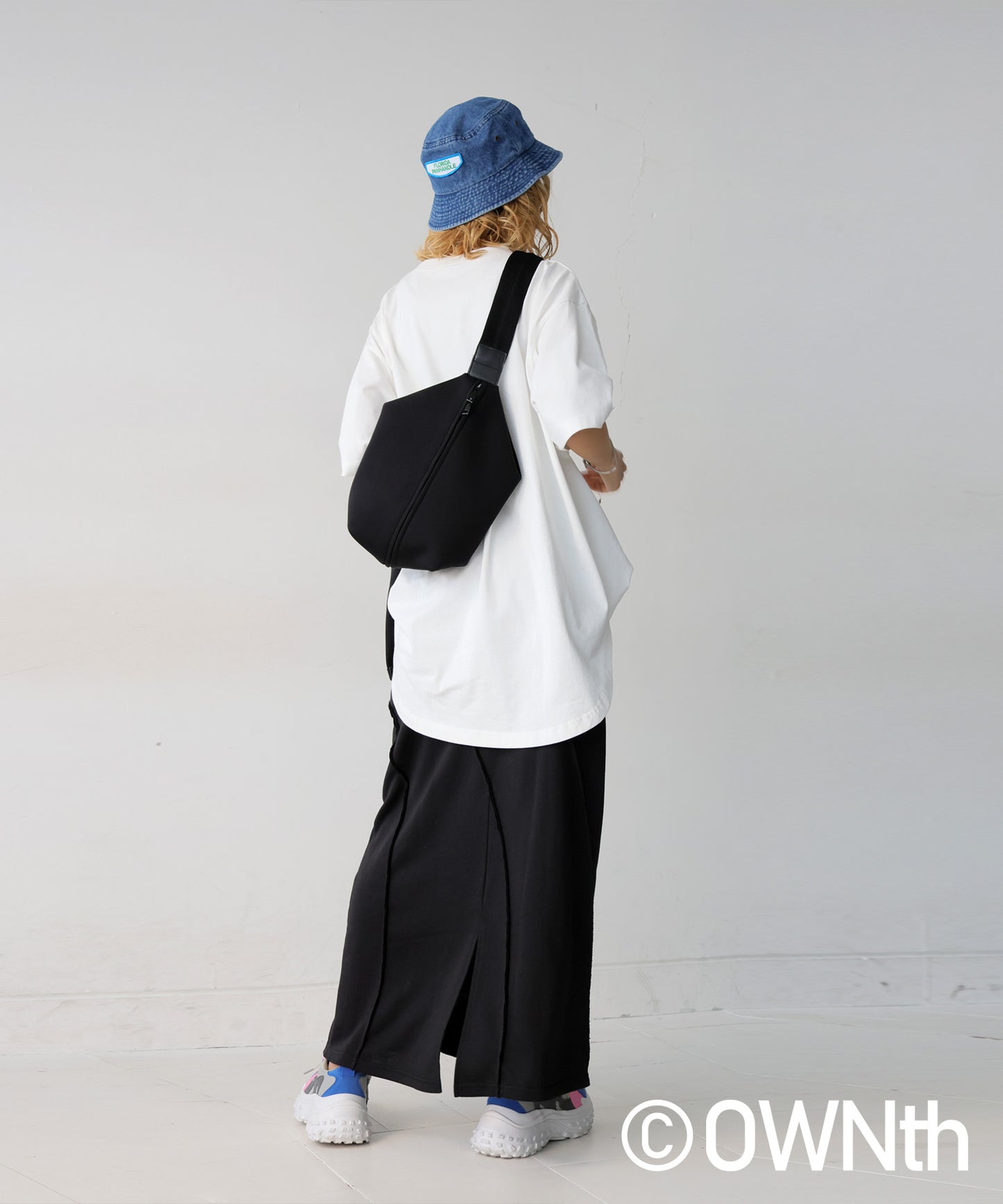 OWNth Ladies Fleece Linking Design Skirt