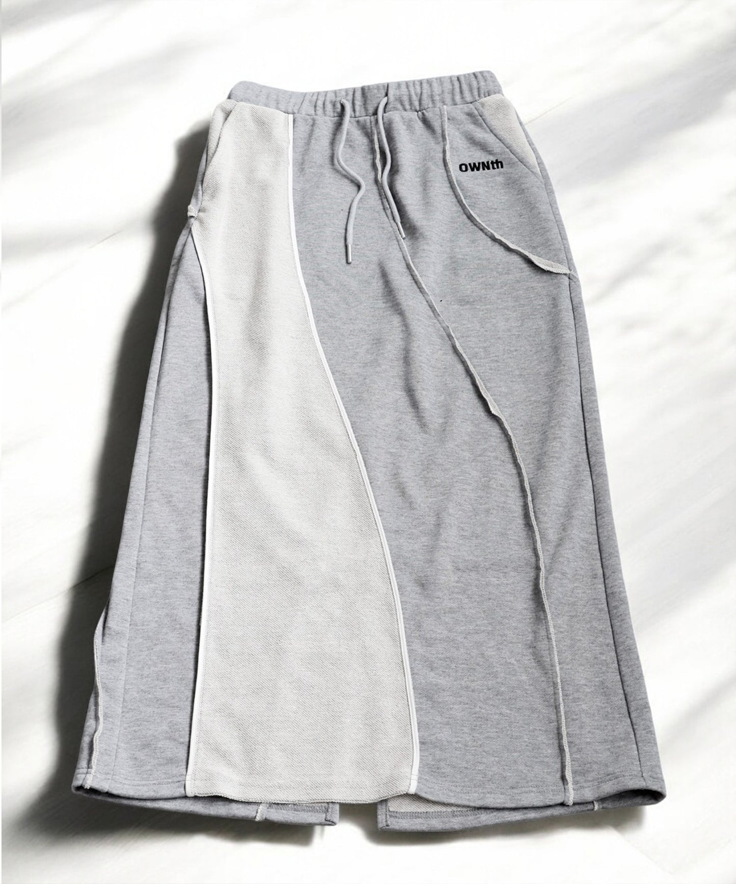 OWNth Ladies Fleece Linking Design Skirt