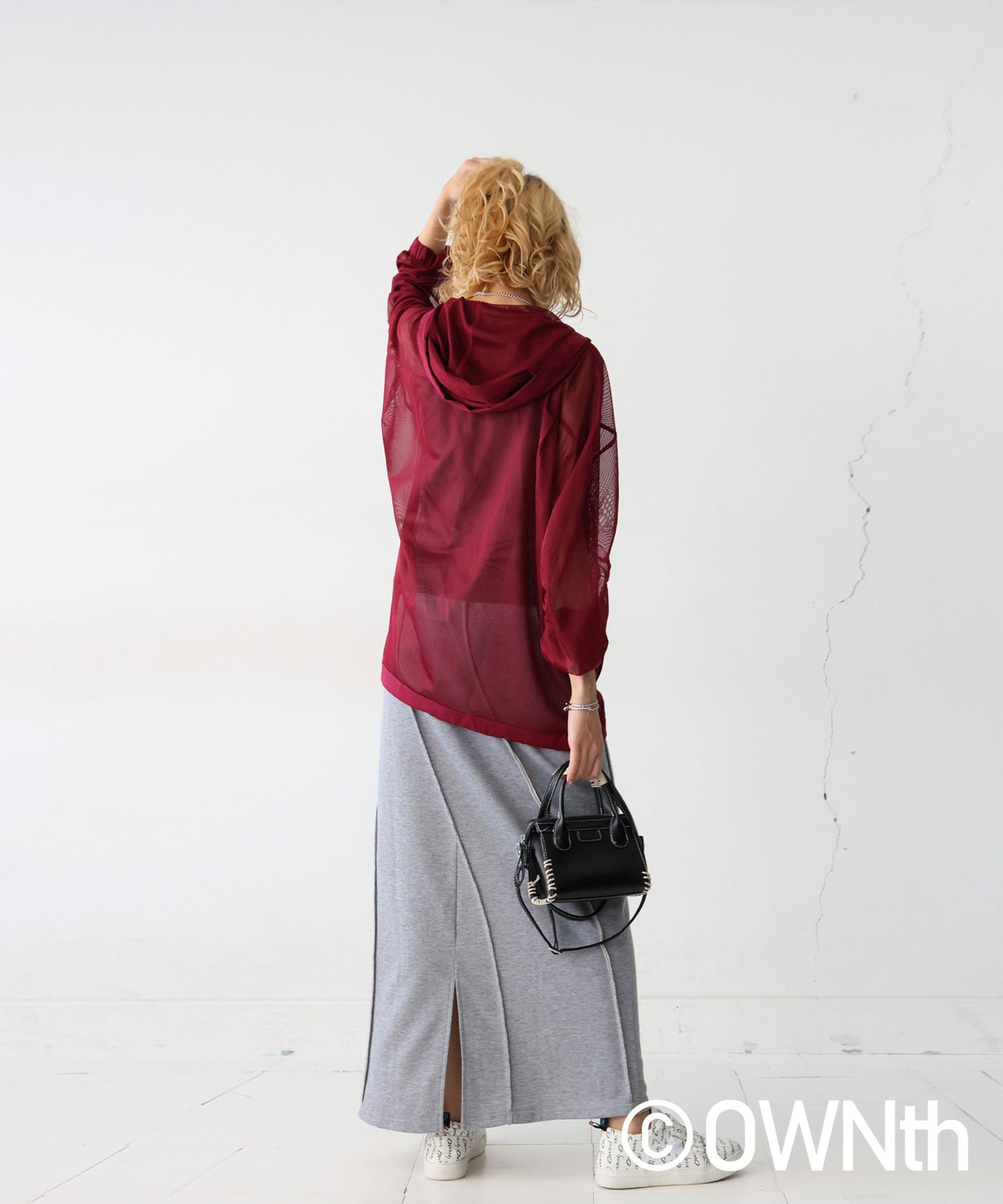 OWNth Ladies Fleece Linking Design Skirt