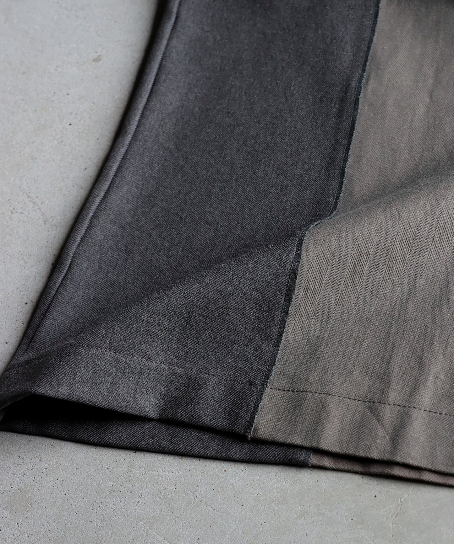 OWNth Mixed Material Design Pants Unisex