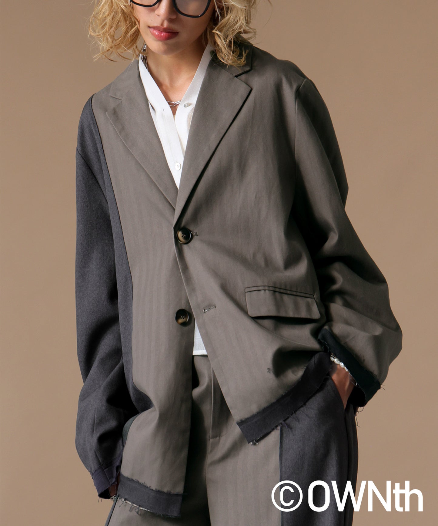 OWNth Asymmetrical Jacket Unisex