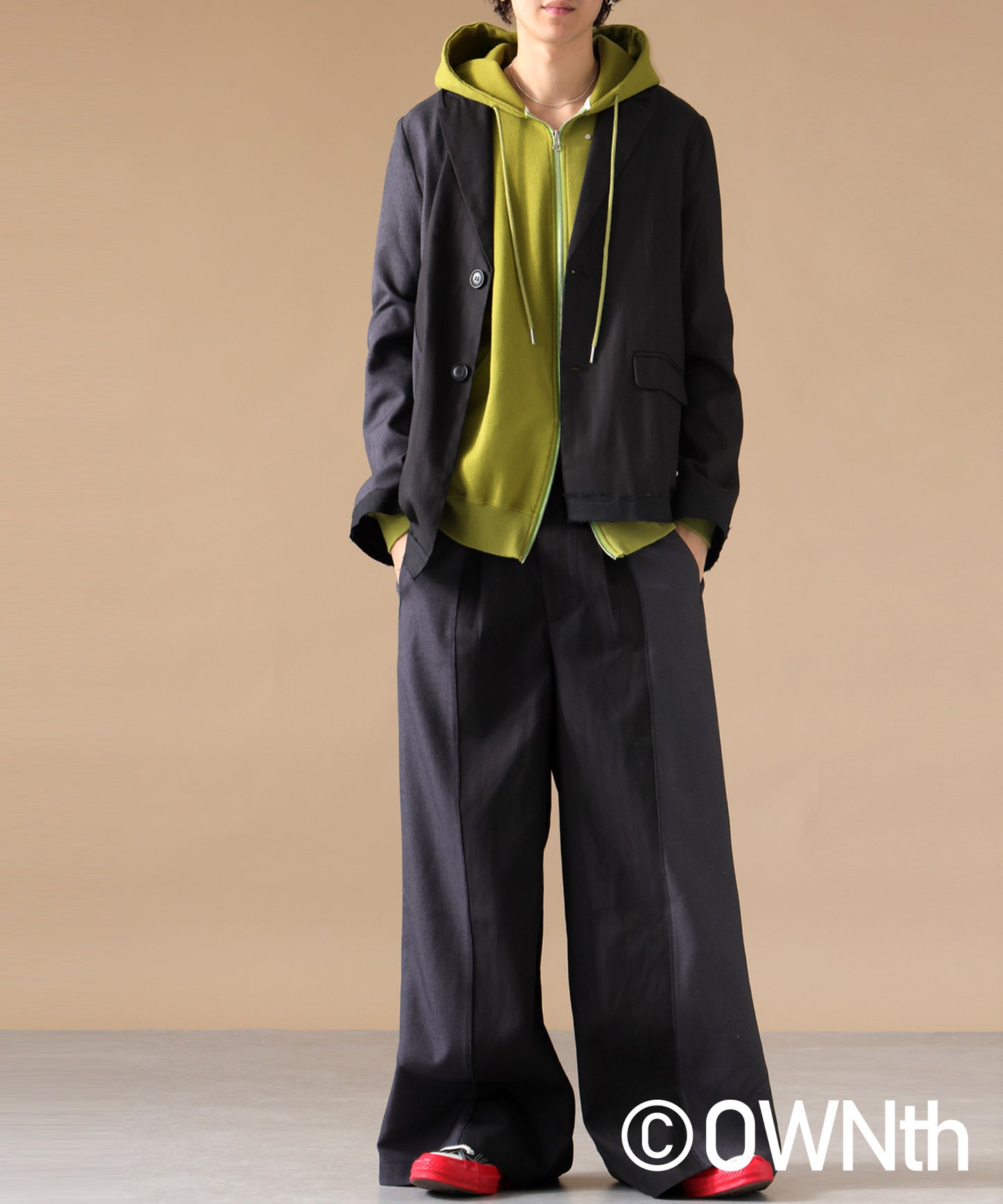 OWNth Asymmetrical Jacket Unisex