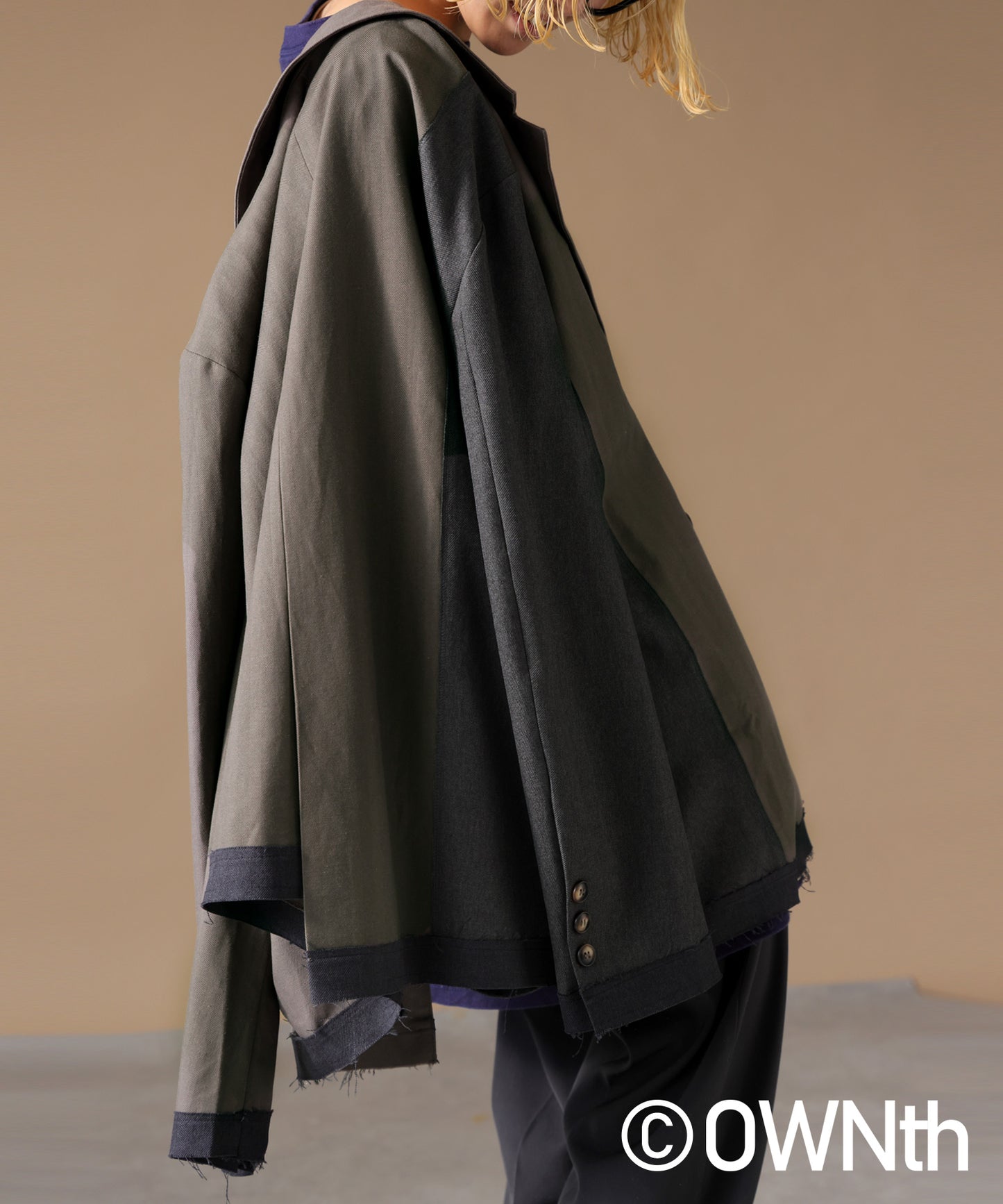 OWNth Asymmetrical Jacket Unisex