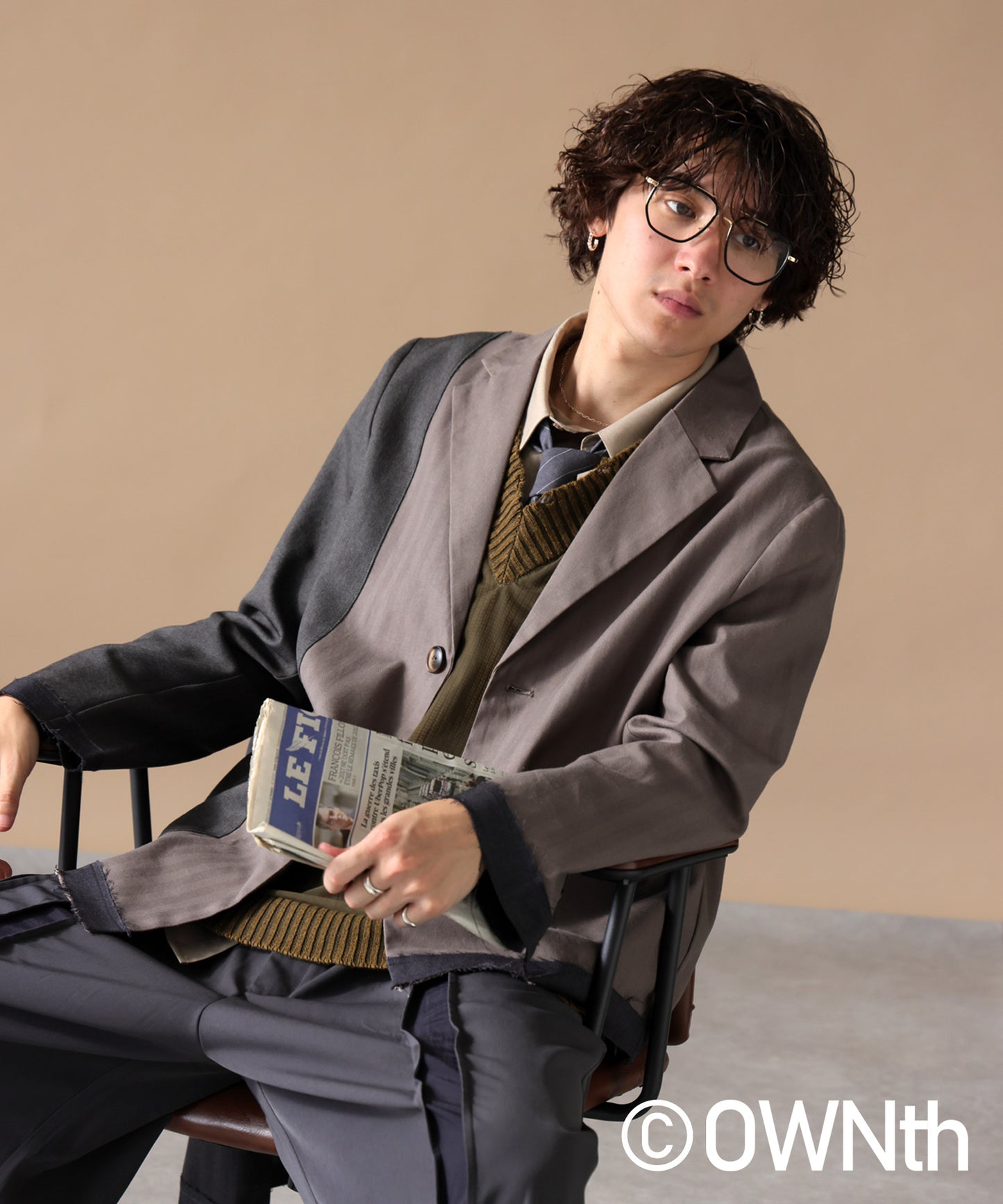 OWNth Asymmetrical Jacket Unisex